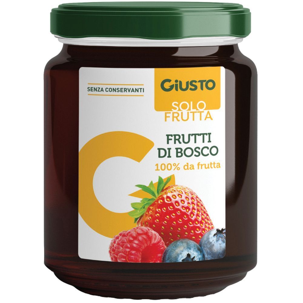 Giusto Solo Frutta Marmellata Frutti Rossi 284 G