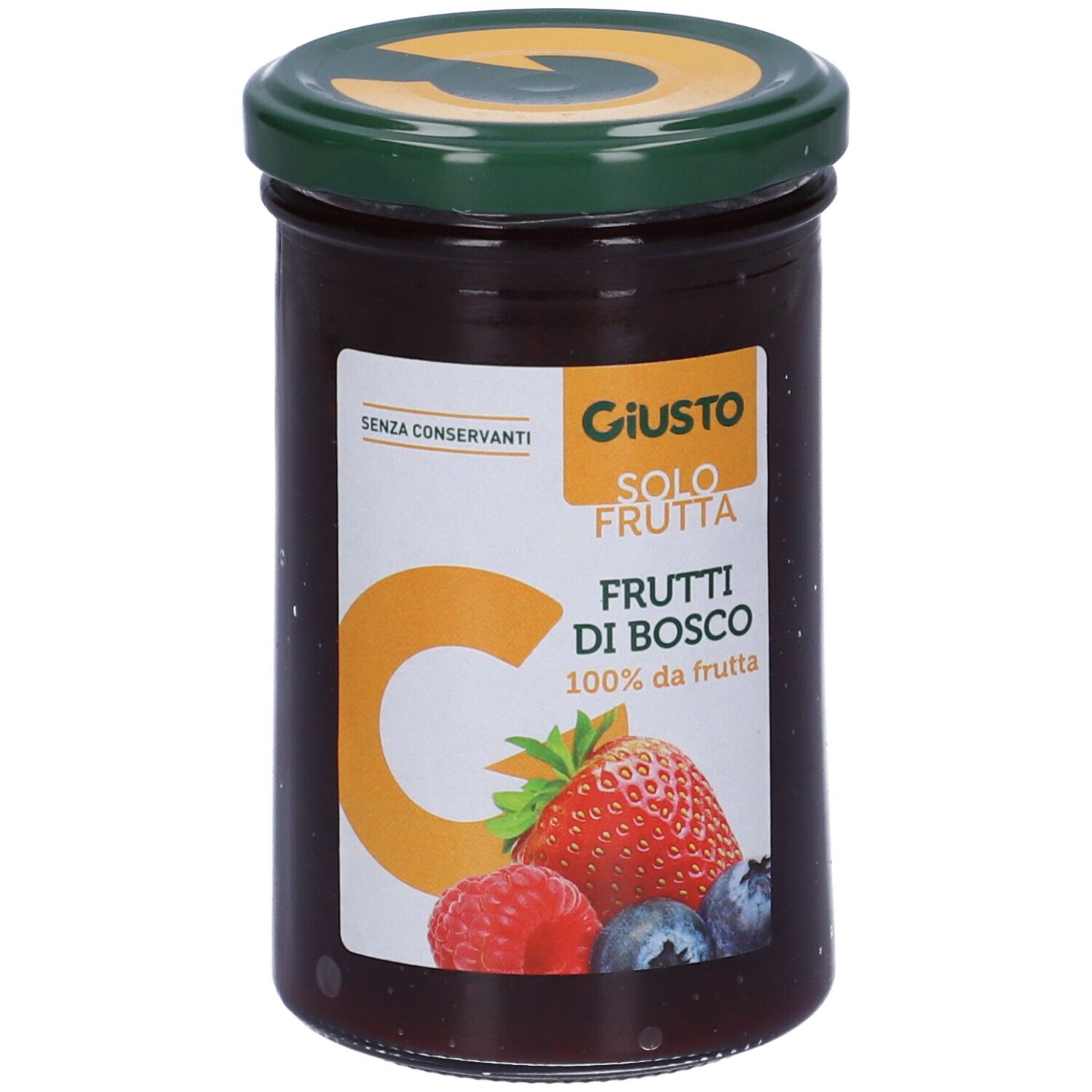 Giusto Solo Frutta Marmellata Frutti Rossi 284 G