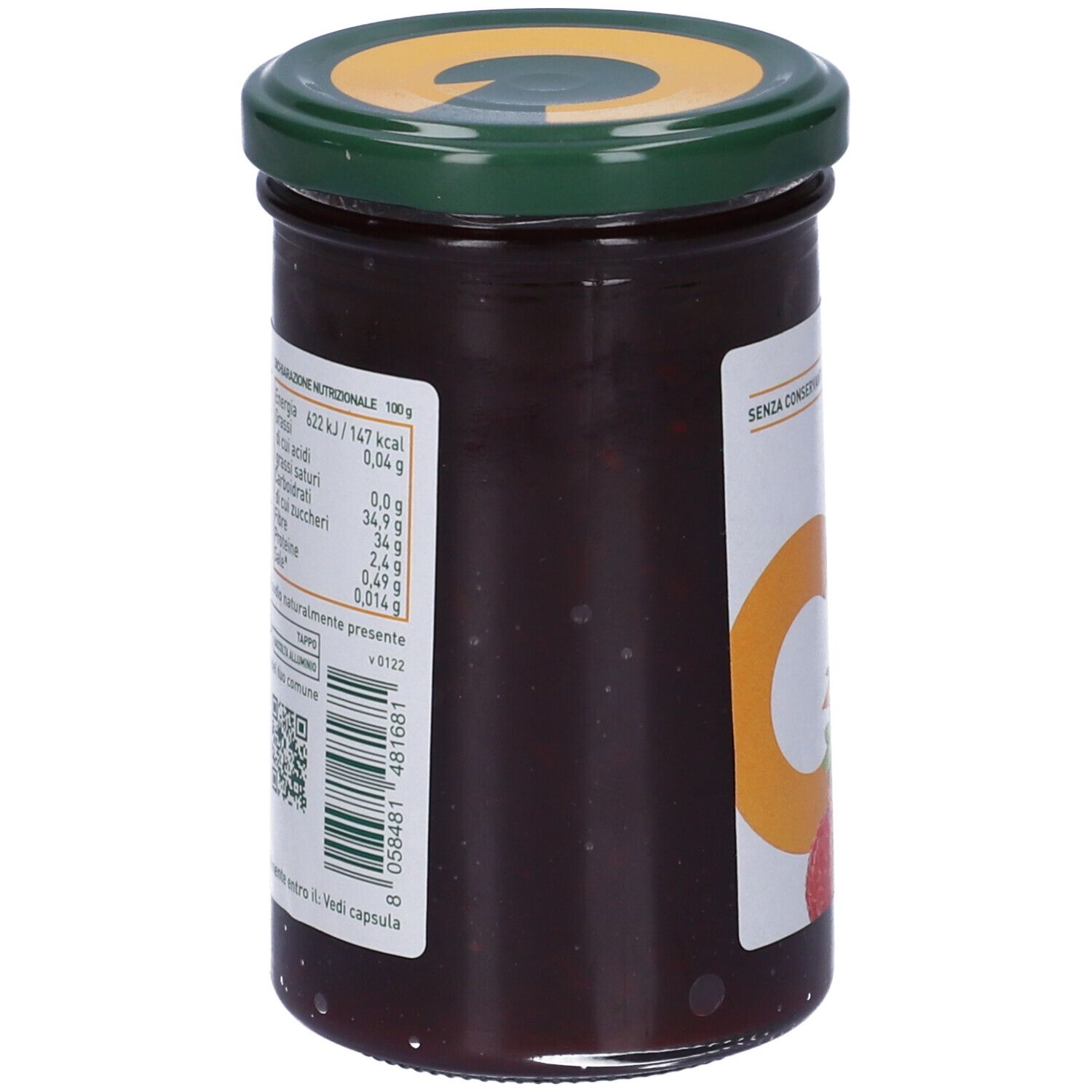 Giusto Solo Frutta Marmellata Frutti Rossi 284 G
