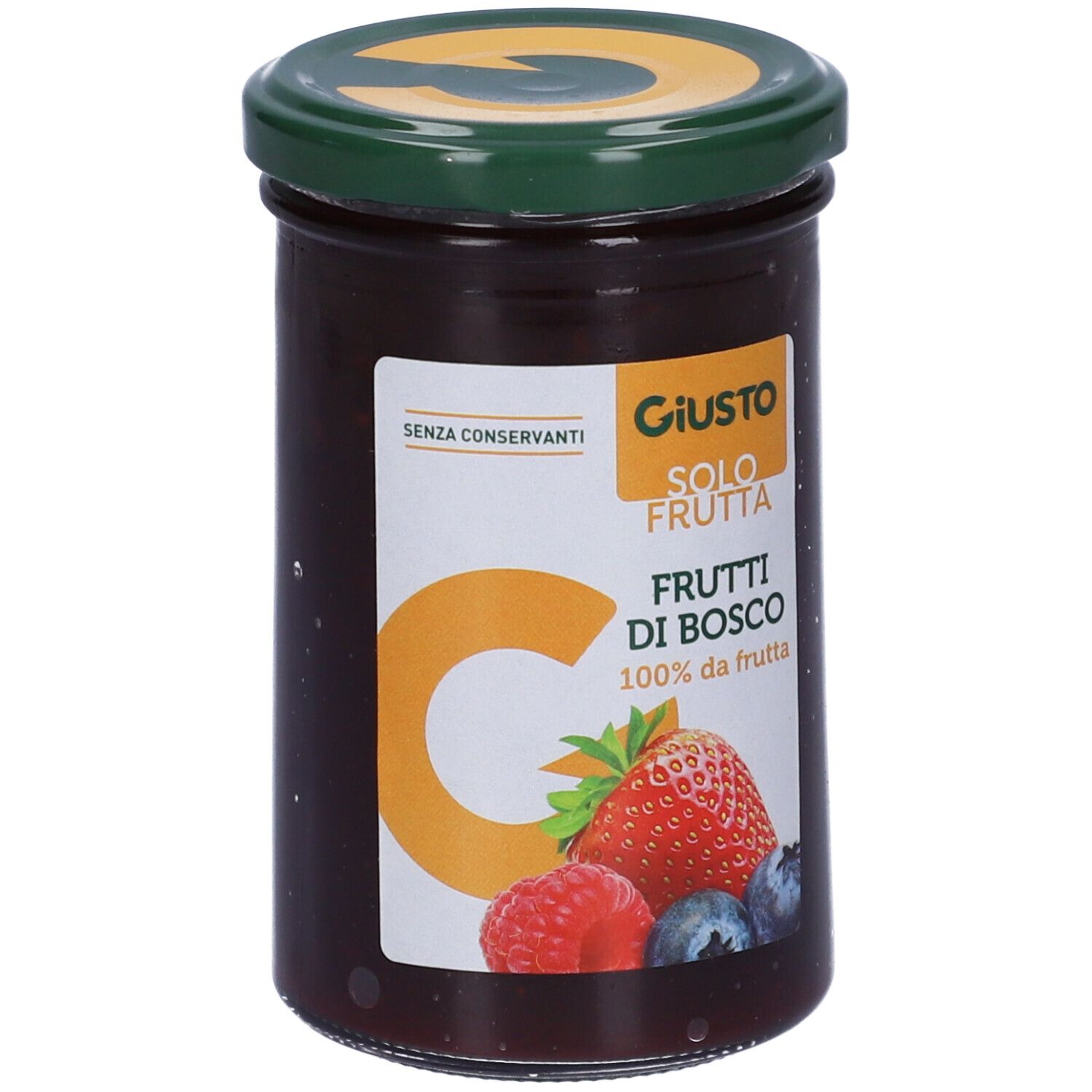 Giusto Solo Frutta Marmellata Frutti Rossi 284 G
