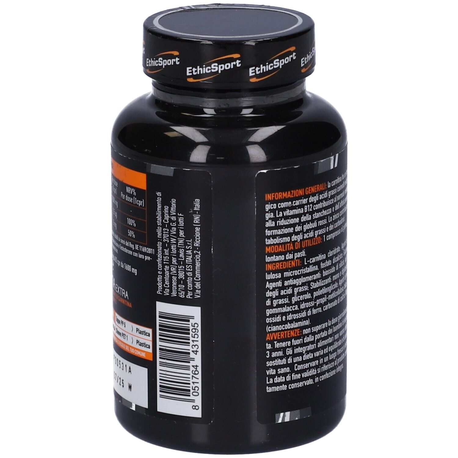 Ethicsport Carnitina Extra 80 Compresse