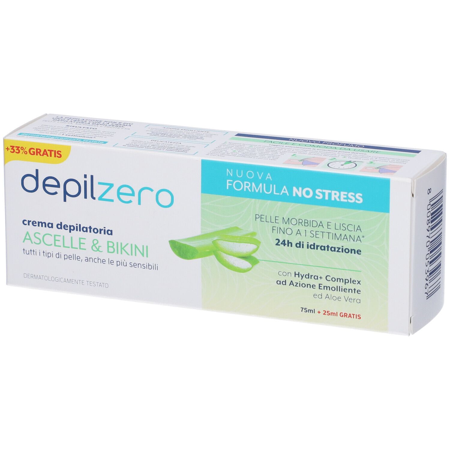 Depilzero Crema Ascelle Bikini 167 G