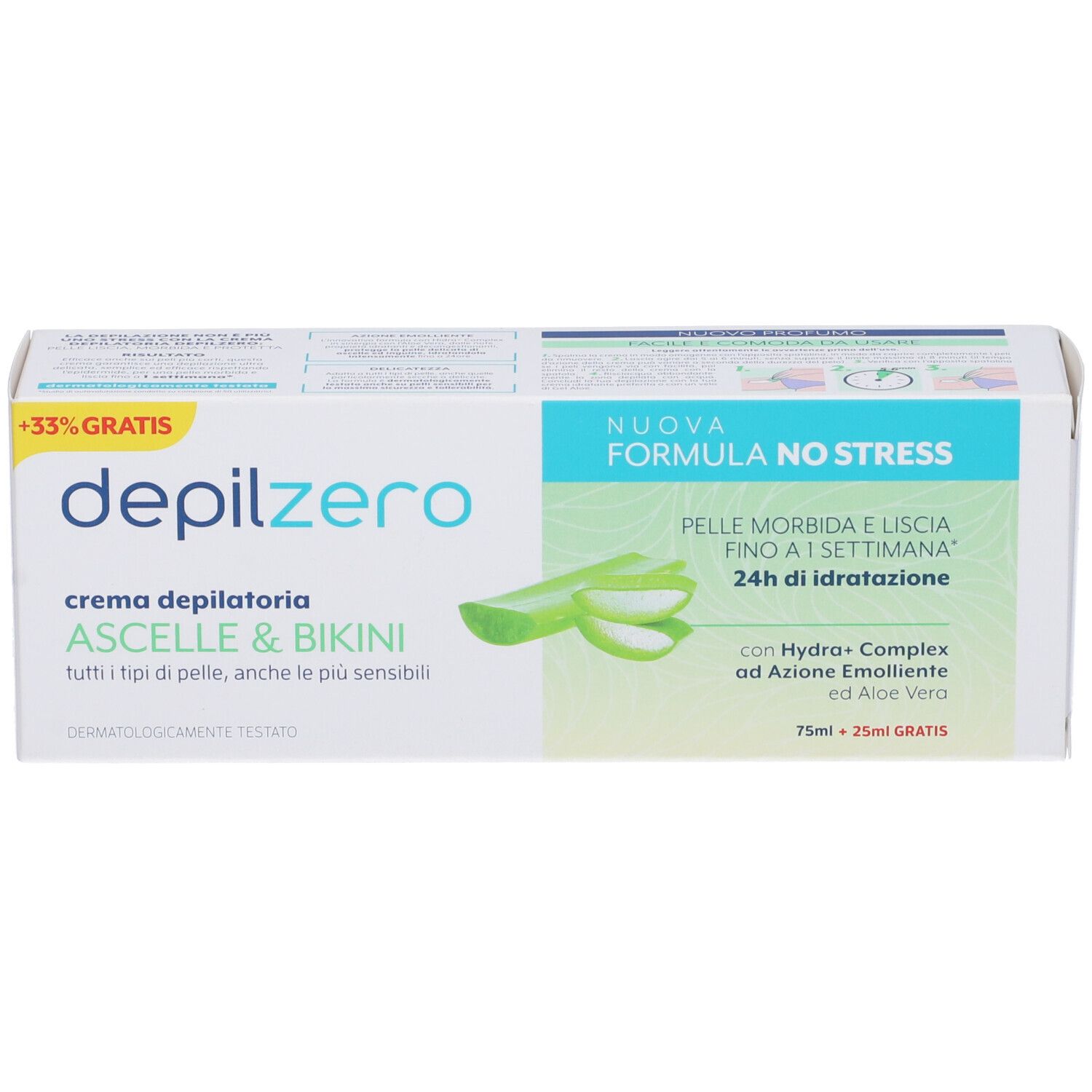 Depilzero Crema Ascelle Bikini 167 G
