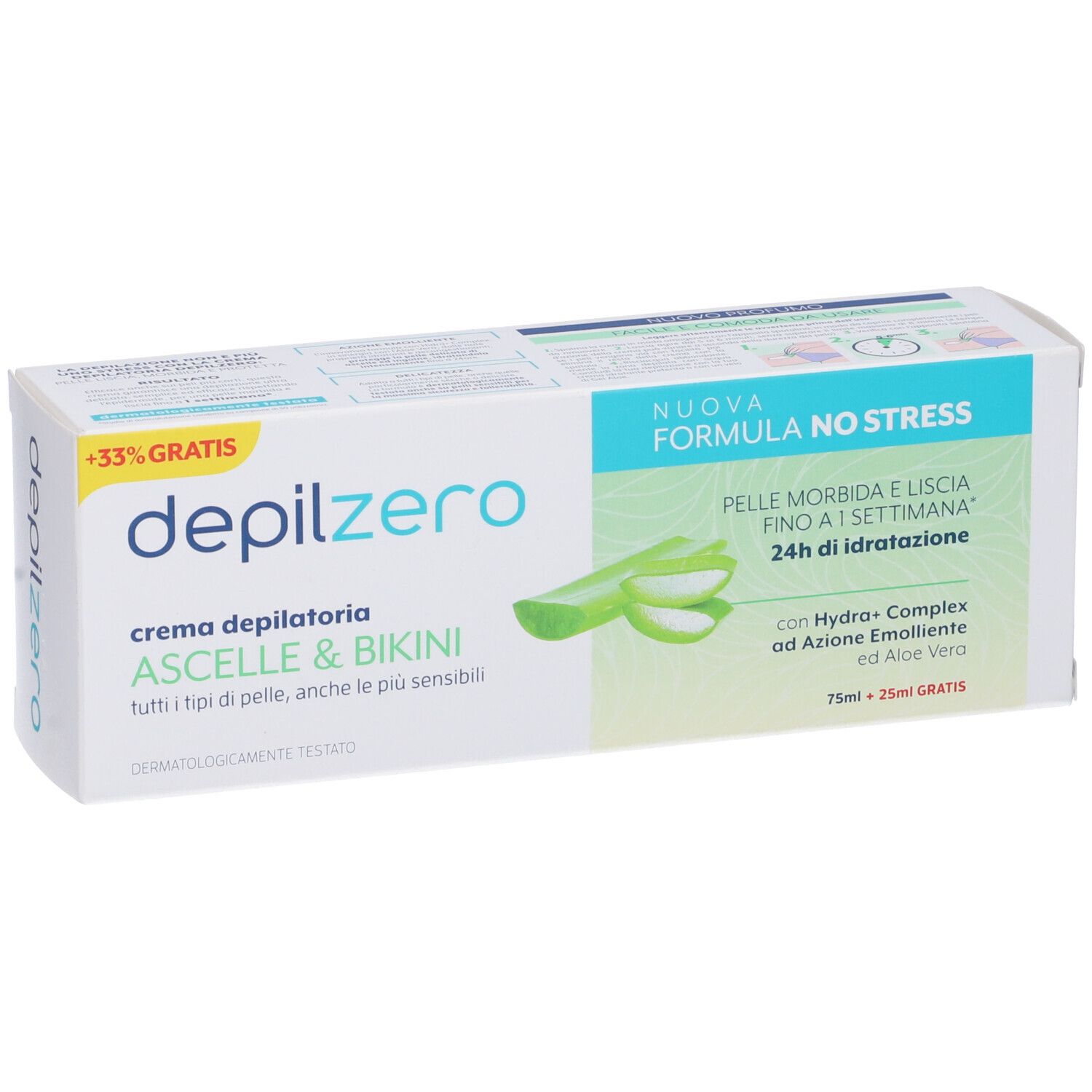 Depilzero Crema Ascelle Bikini 167 G