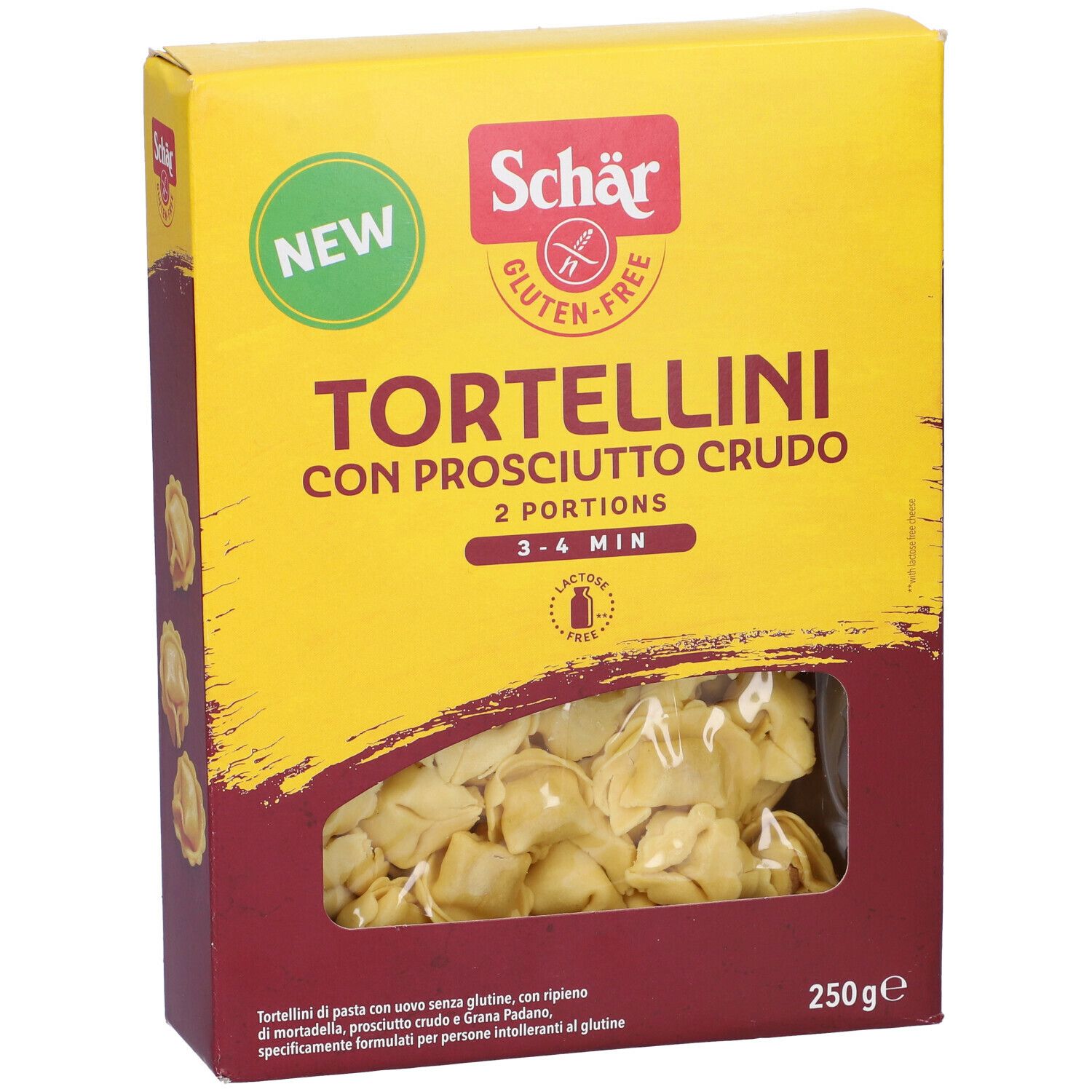 Schar® Tortellini Con Prosciutto Crudo 250 G Redcare