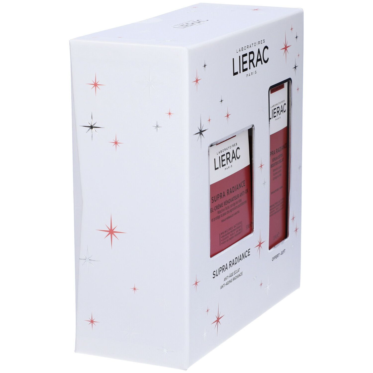 Lierac Coffret Supra Radiance Cream Gel + Siero Offered