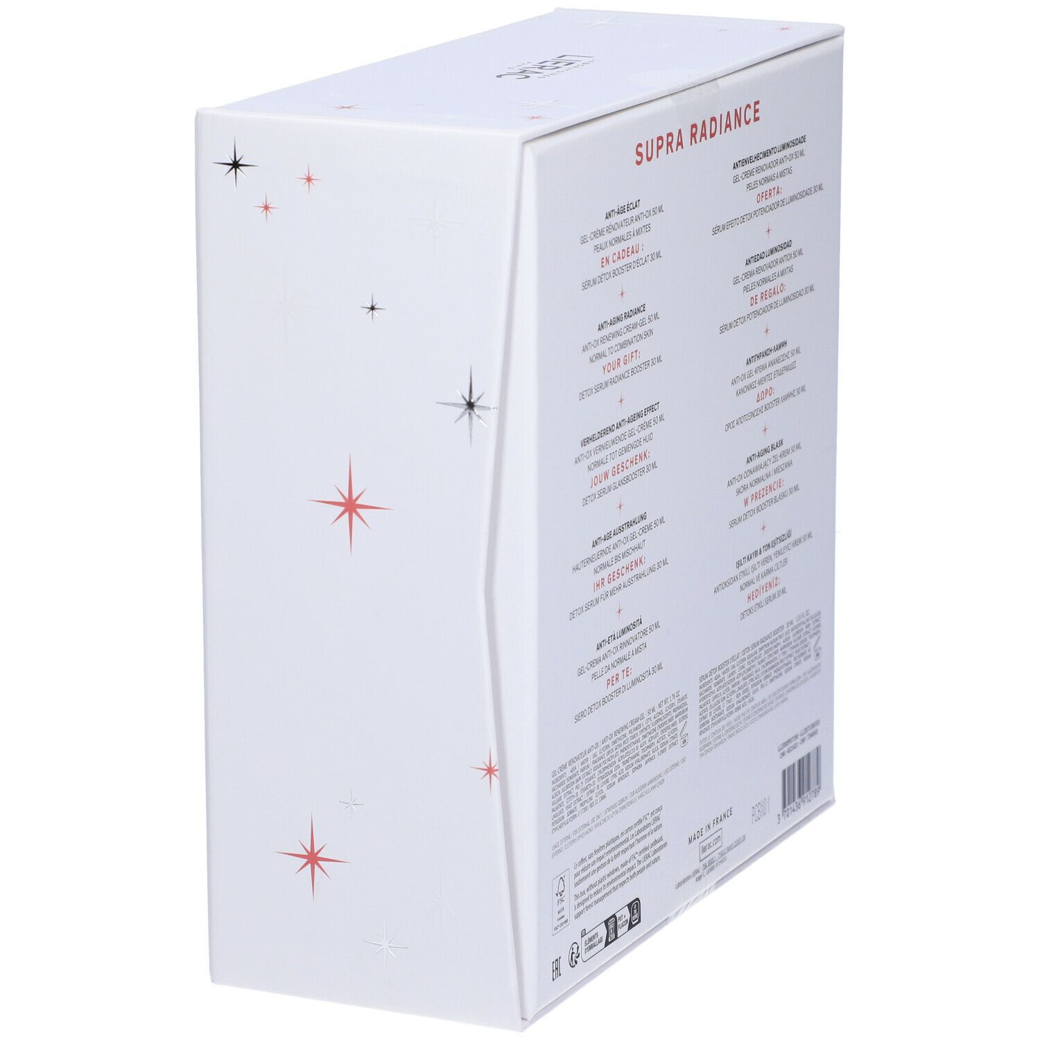 Lierac Coffret Supra Radiance Cream Gel + Siero Offered