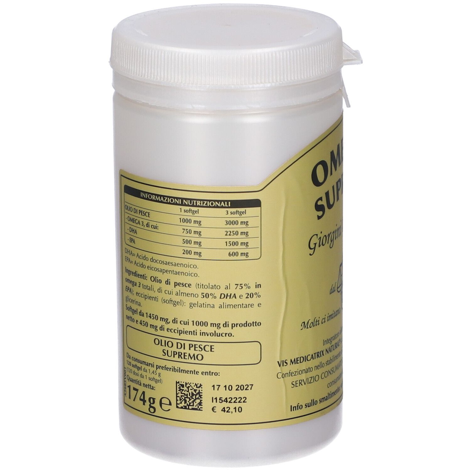 Omega 3 Supremo 120 Softgel