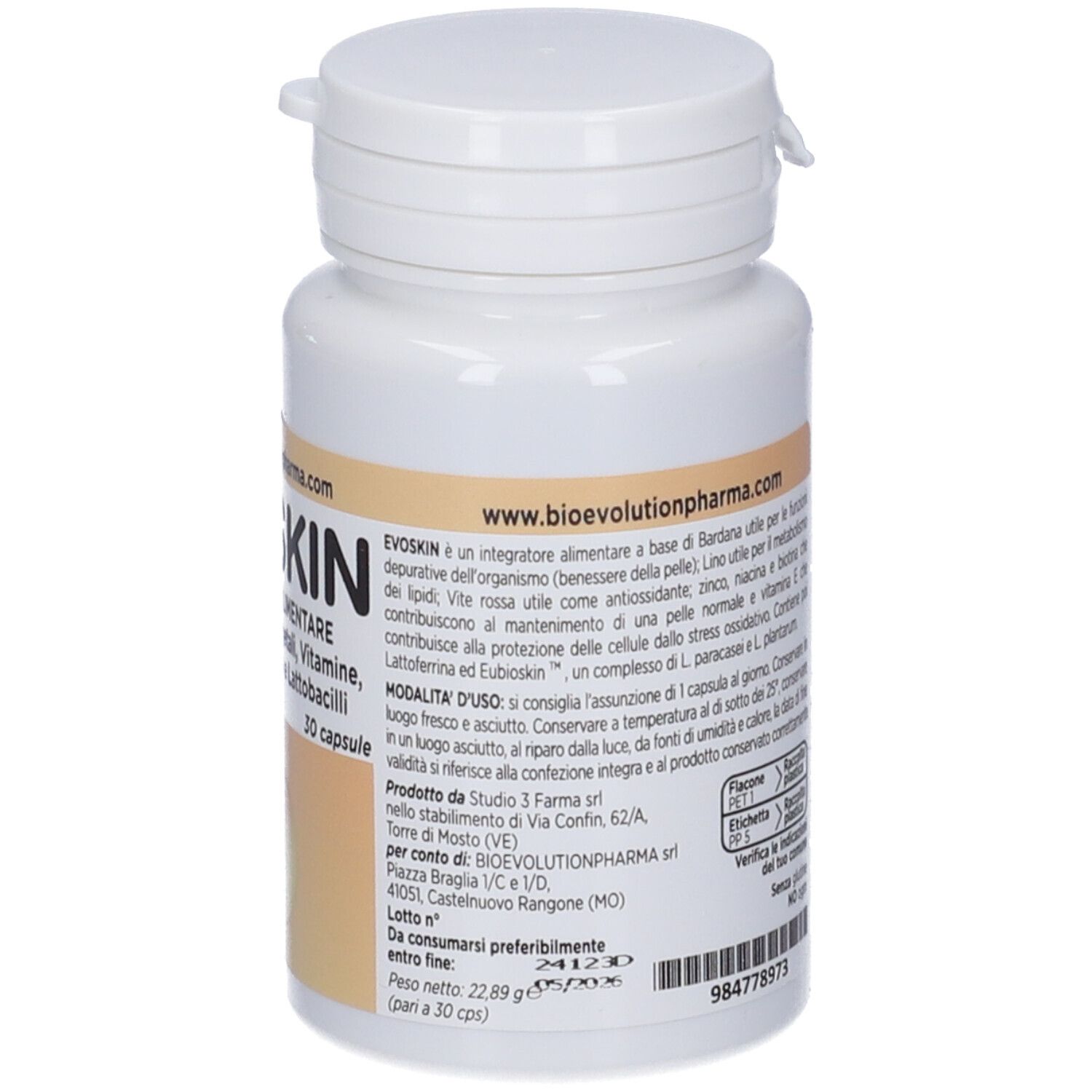 Evoskin 30 Capsule