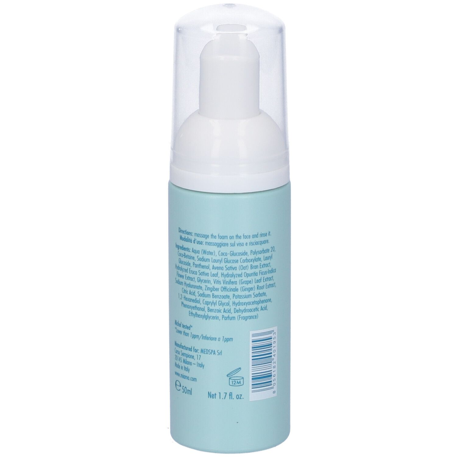 Miamo Radiance Foam Schiuma Detergente Viso