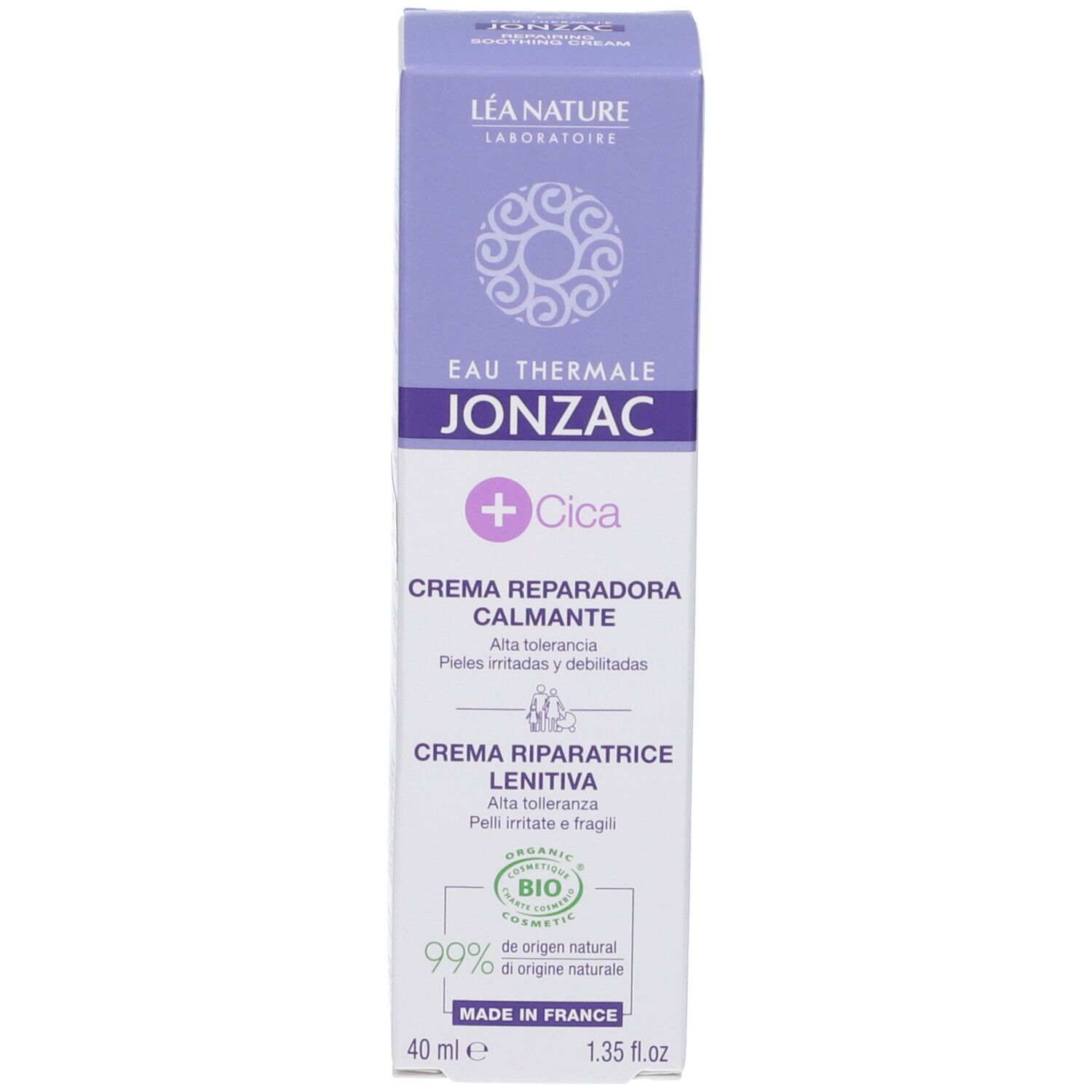 Eau Thermale Jonzac Cica Crema Riparatrice Lenitiva