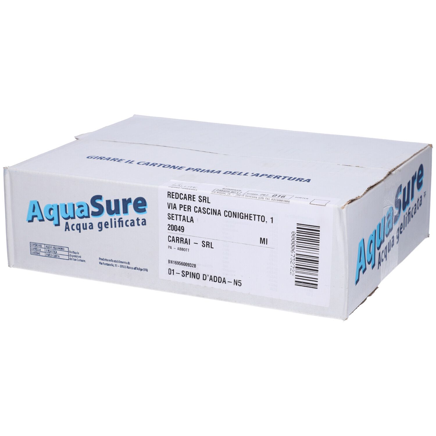 AquaSure Acqua gelificata Menta