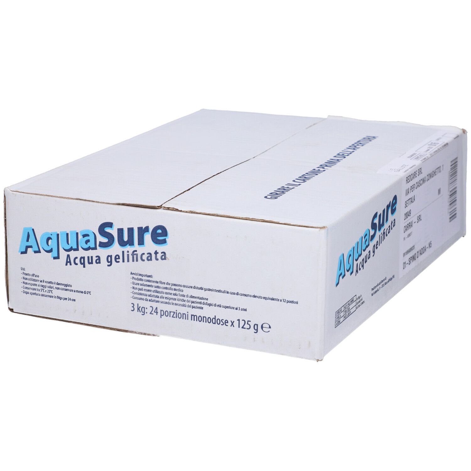 AquaSure Acqua gelificata Menta
