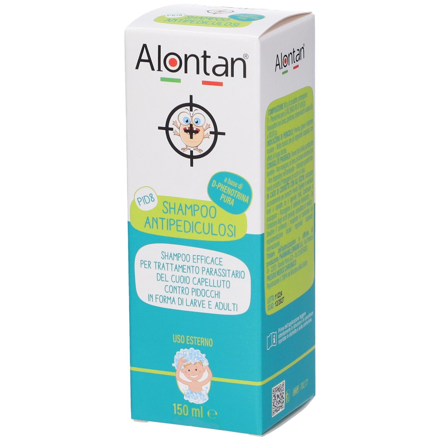 Alontan PID8 Shampoo Antipediculosi
