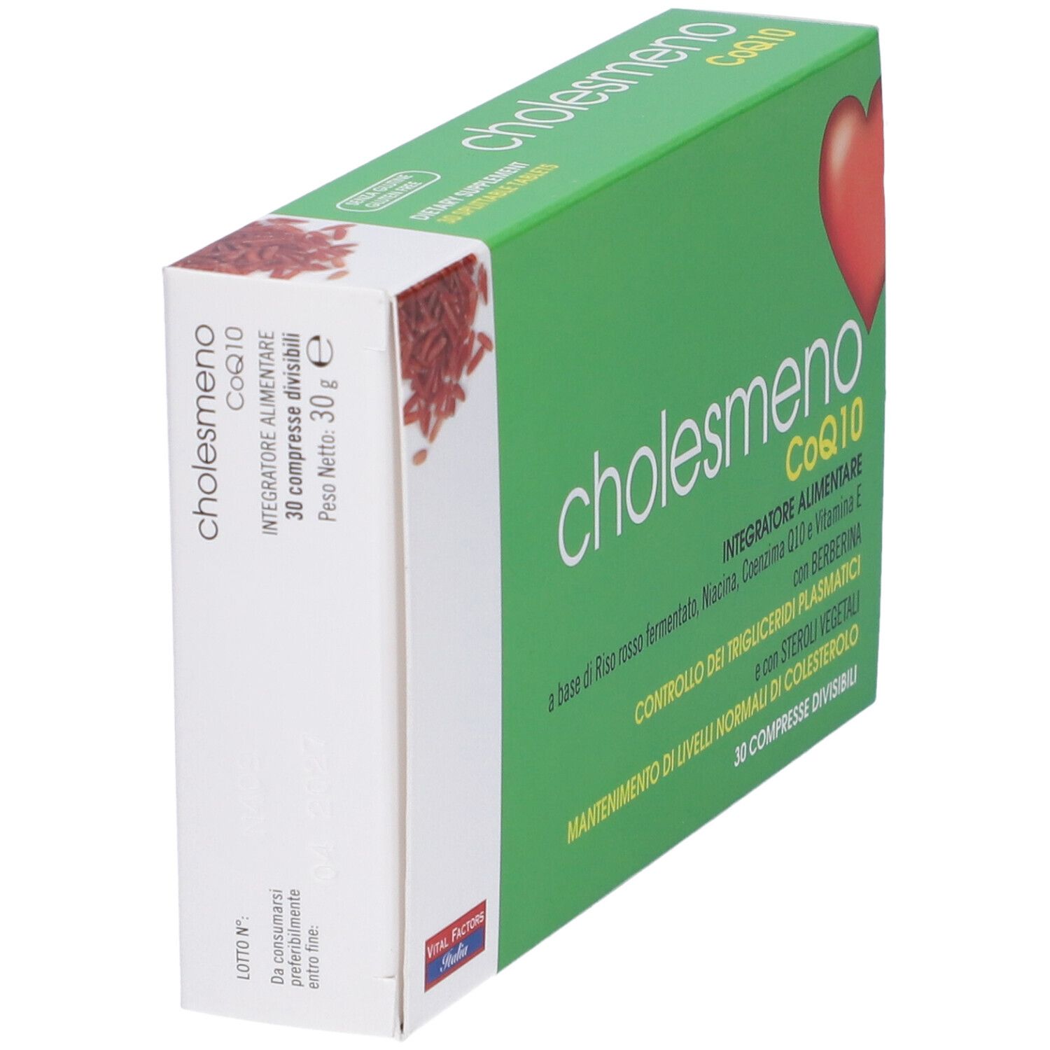 Choles Meno Co Q10 30 Compresse