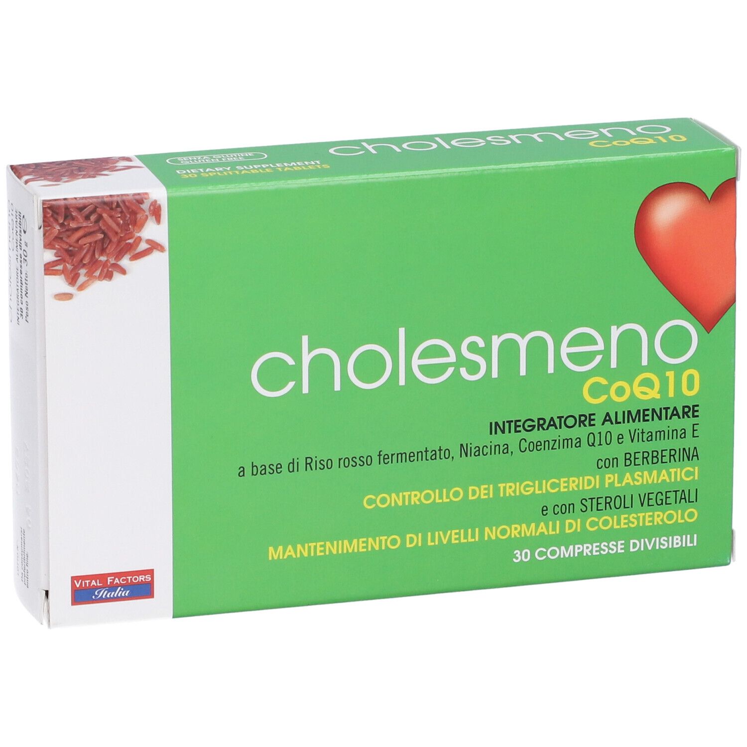 Choles Meno Co Q10 30 Compresse