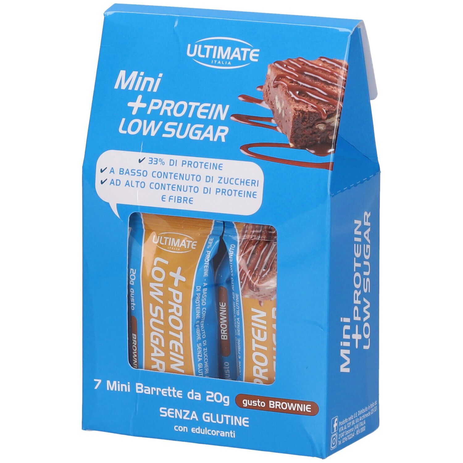 Ultimate Mini +Protein Low Sugar Brownie