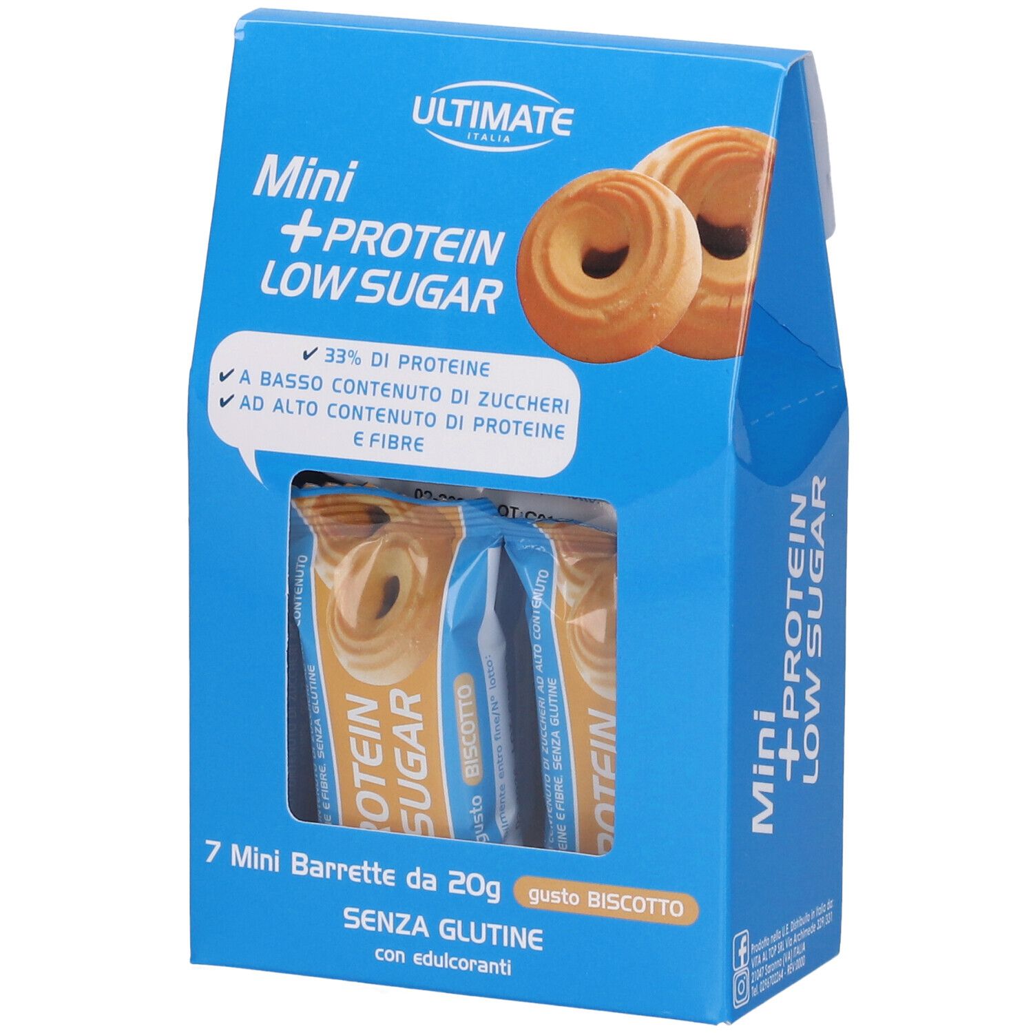 Ultimate Mini +Protein Low Sugar Biscotto