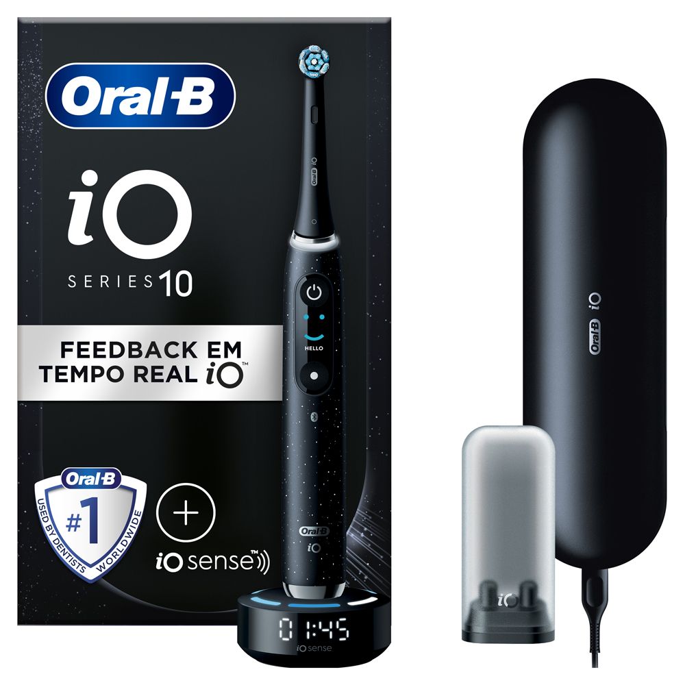 Oral-B iO SERIES 10 Adulto Spazzolino a vibrazione Nero