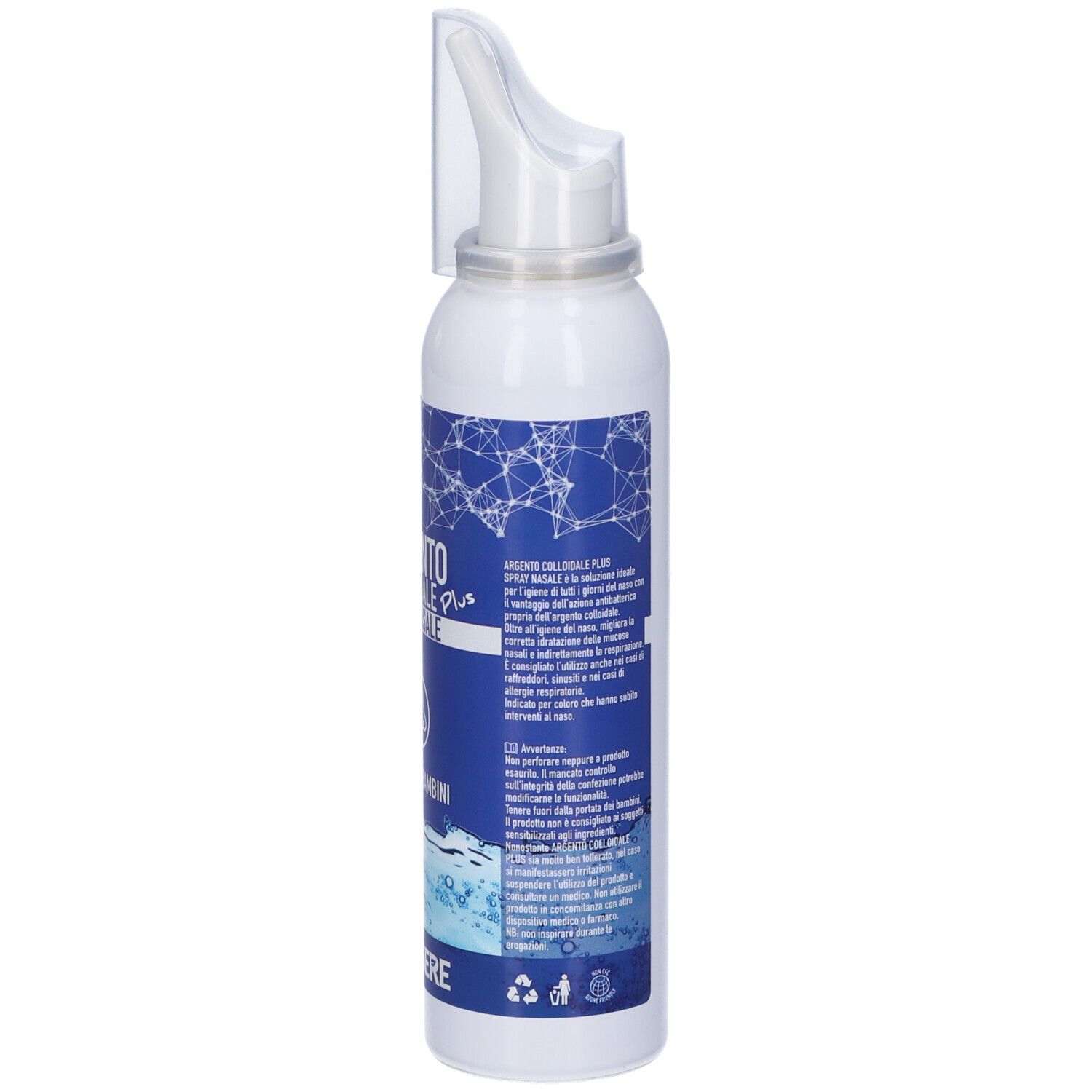 Argento Colloidale Plus Nasale Spray 20 Ppm 100 Ml