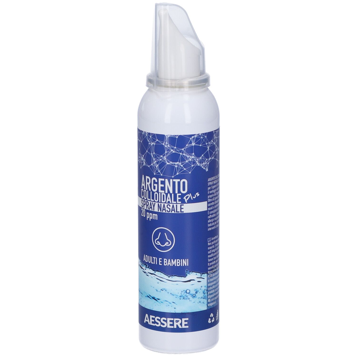 Argento Colloidale Plus Nasale Spray 20 Ppm 100 Ml