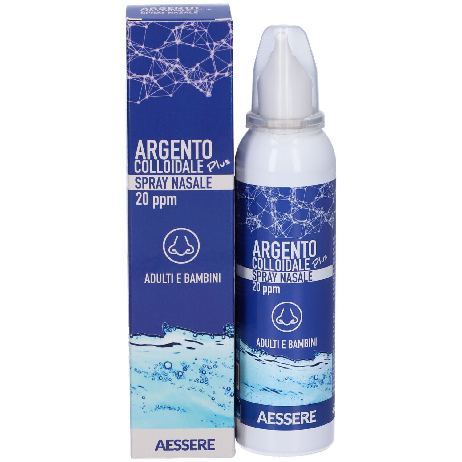 Argento Colloidale Plus Nasale Spray 20 Ppm 100 Ml