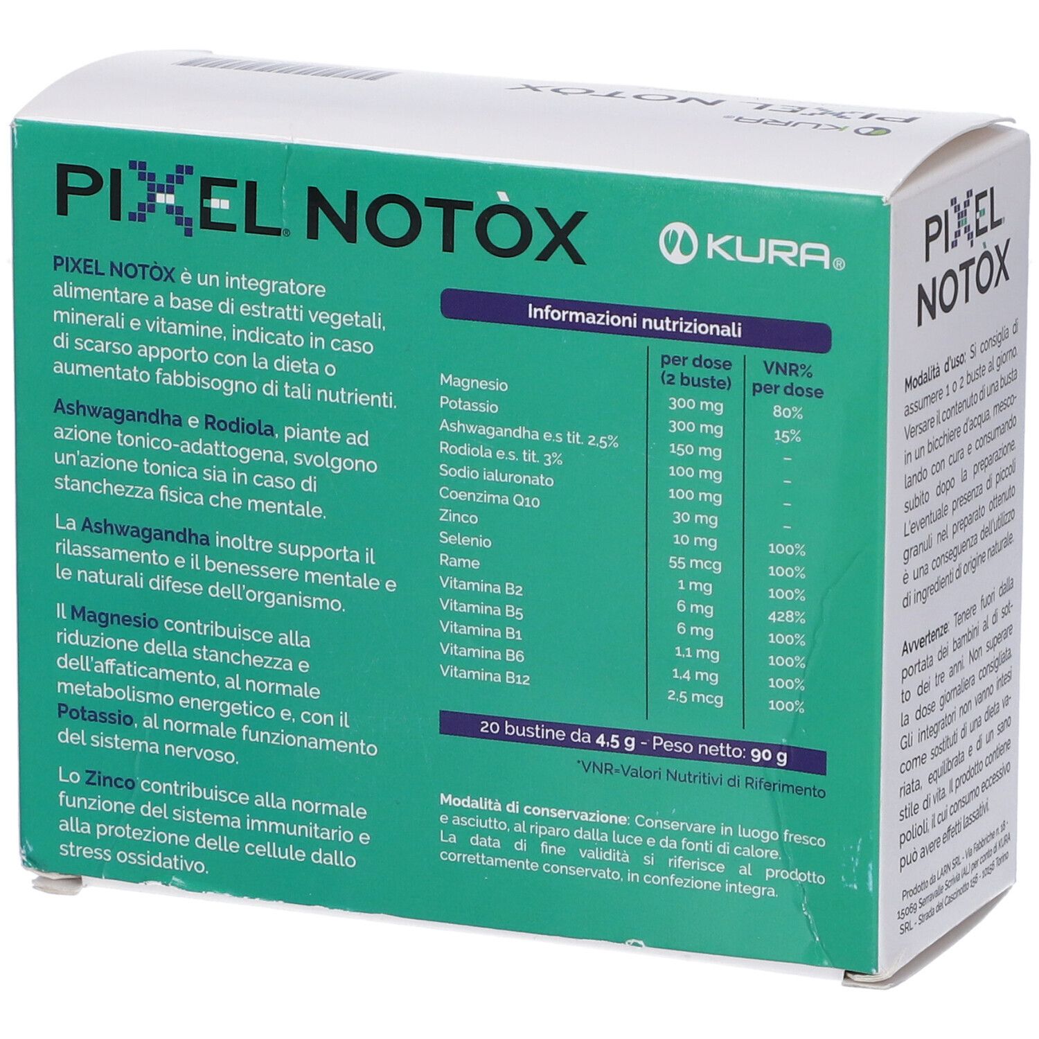 Pixel Notox 20 Bustine