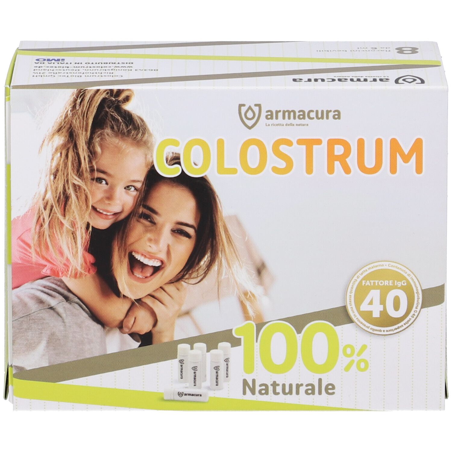 Armacura Colostrum 8 Flaconcini 6 Ml