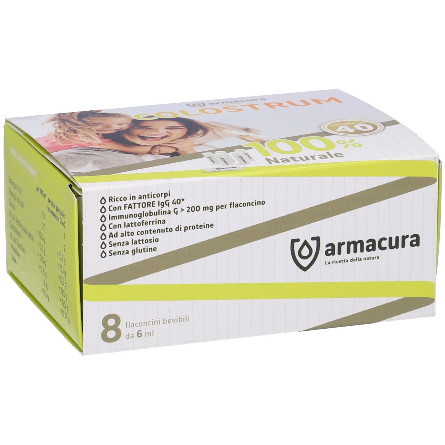 Armacura Colostrum 8 Flaconcini 6 Ml