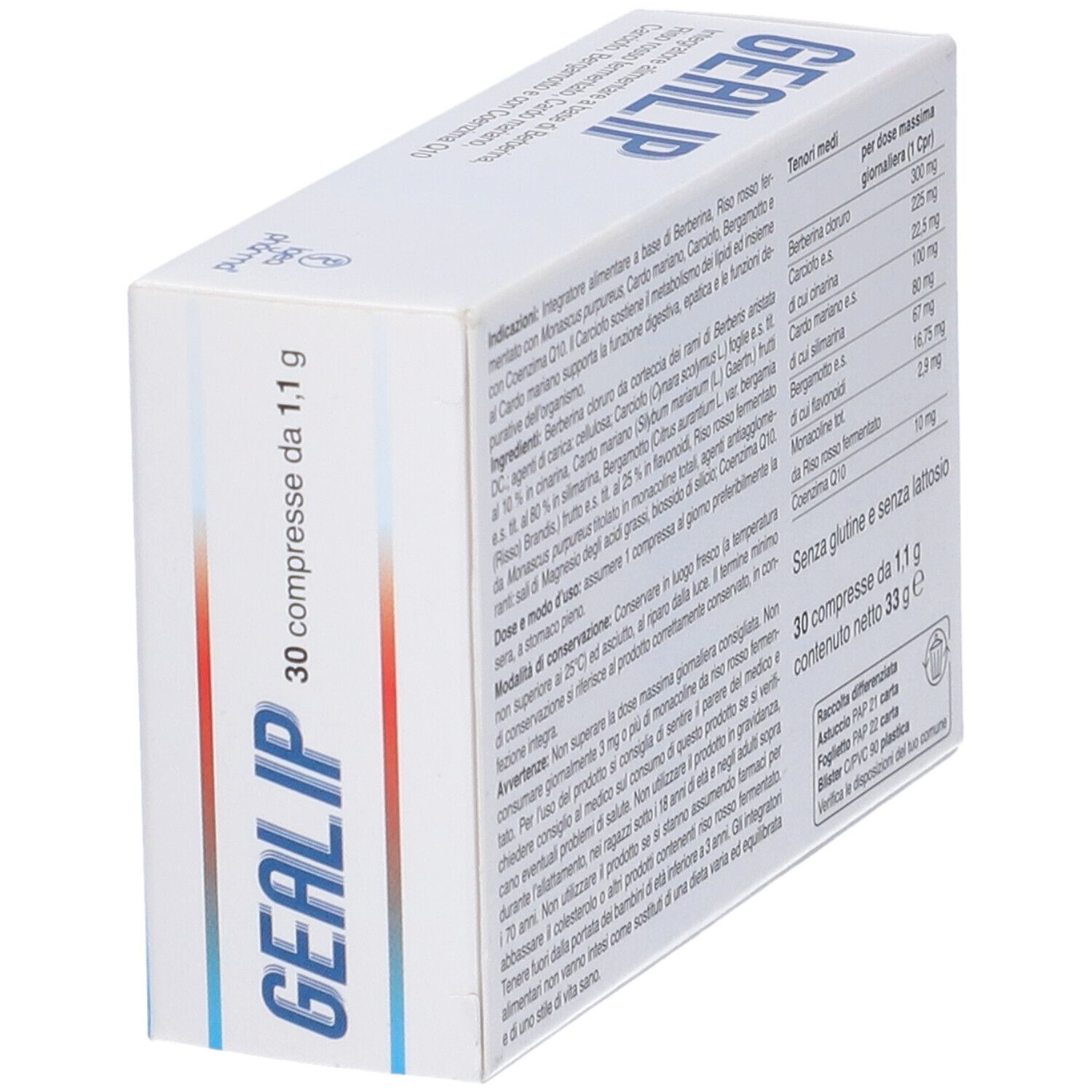 Gealip 30 Compresse