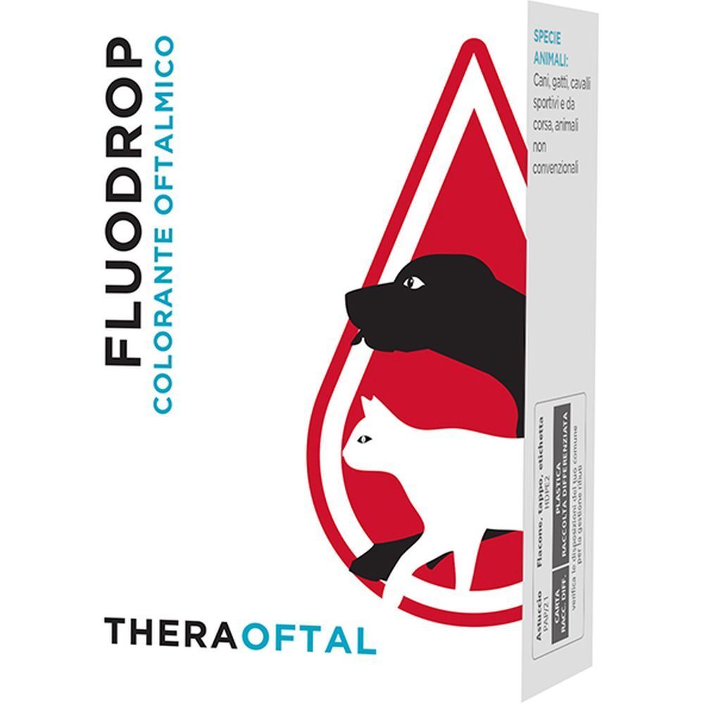Theraoftal Fluodrop Colorante Oftalmico 5Mg/Ml 10 Fiale Da 0,4 Ml