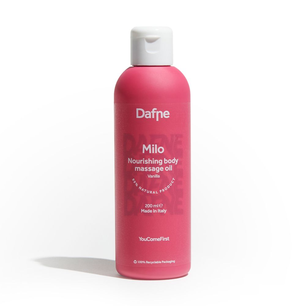 Dafne Milo Olio Naturale Massaggi Corpo Nutriente Vaniglia