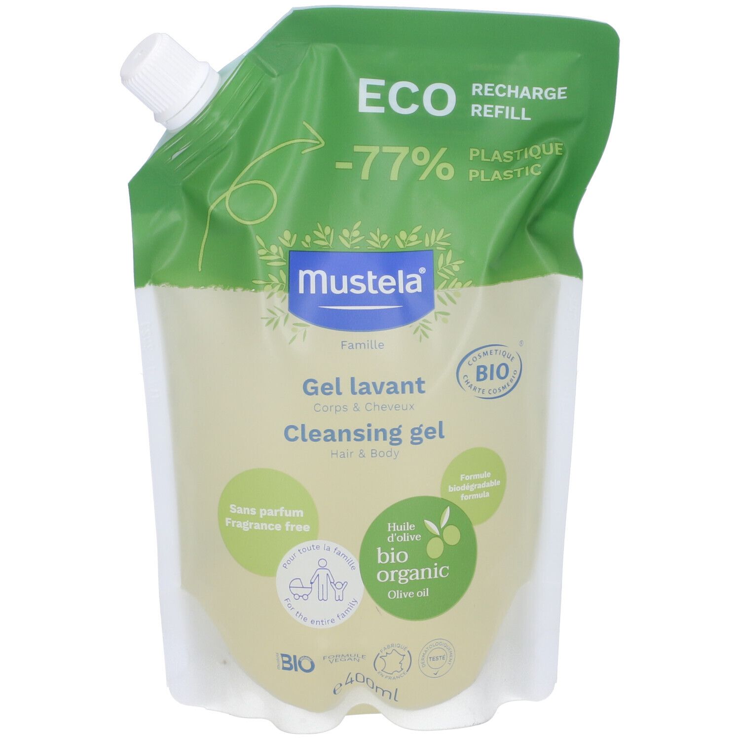 Mustela Gel Detergente BIO – 400 ml 