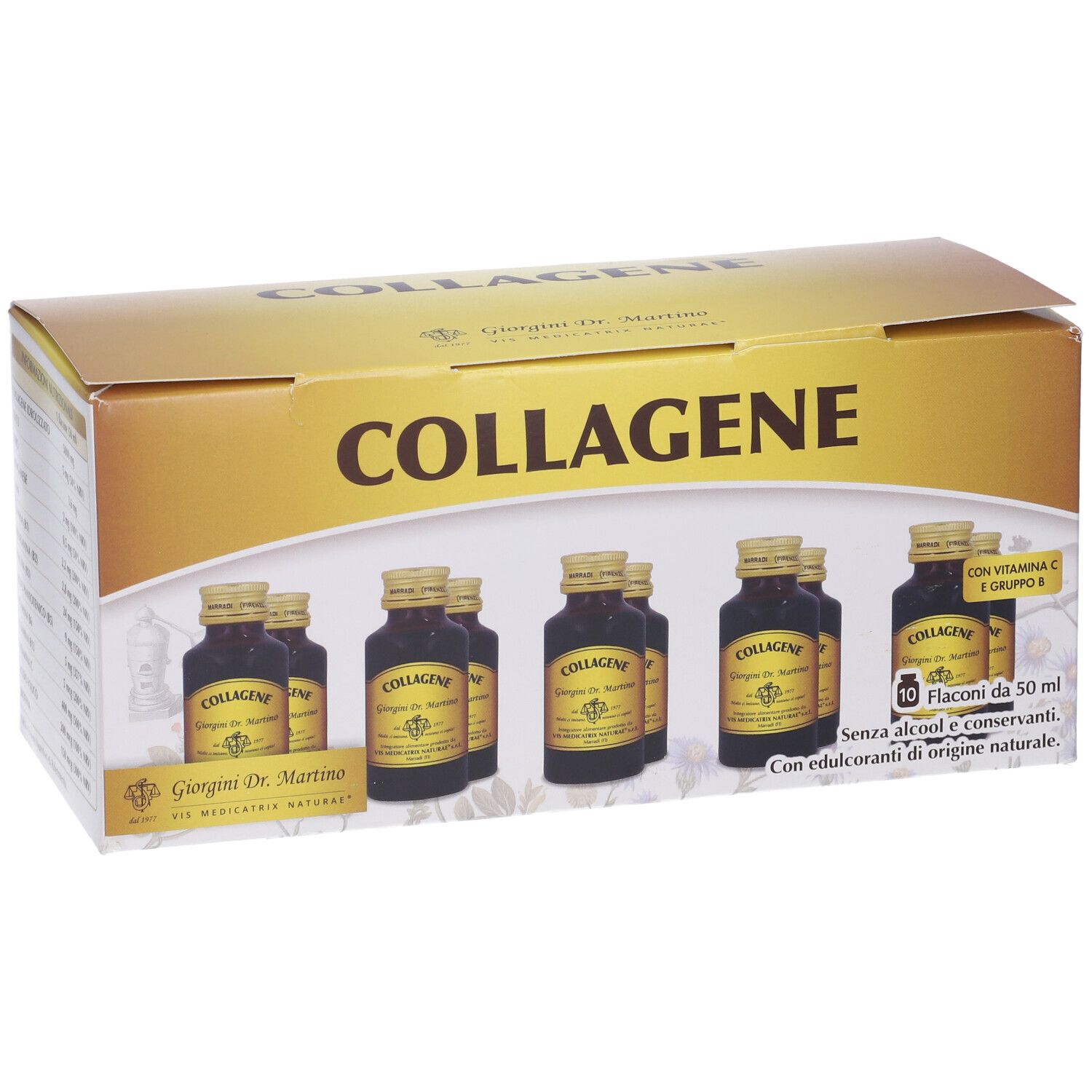 Collagene Liquido 10 Flaconi Da 50 Ml