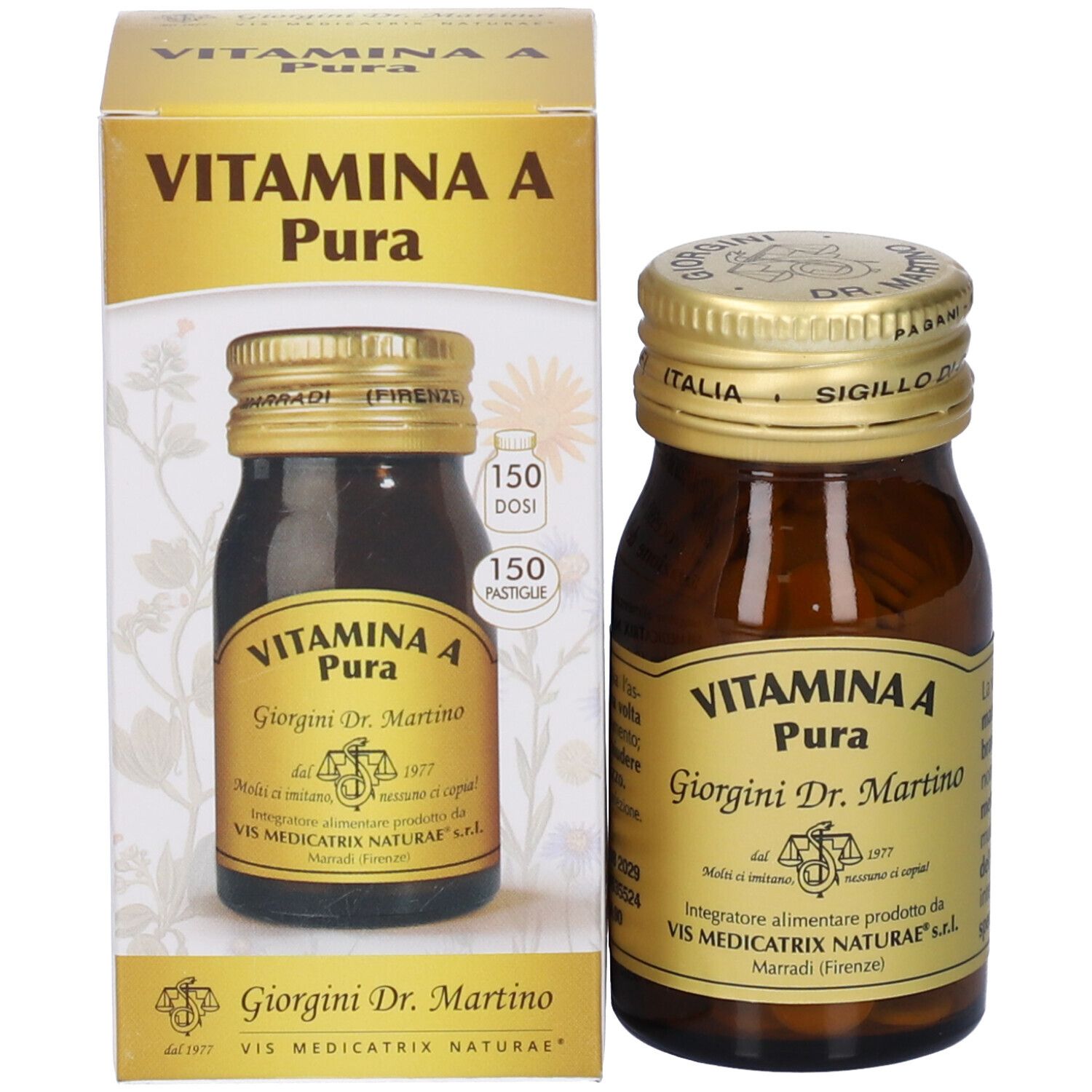 Vitamina A Pura 150 Pastiglie