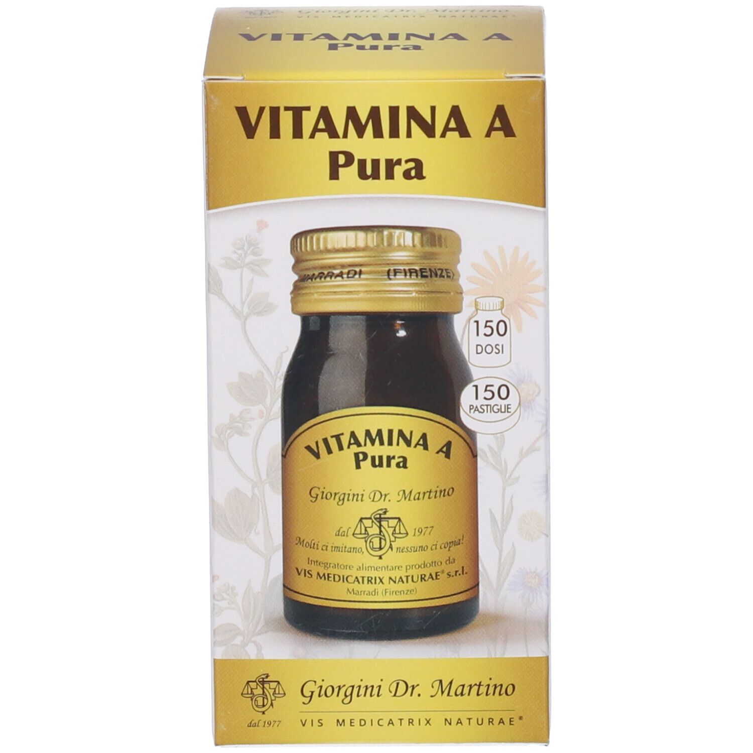 Vitamina A Pura 150 Pastiglie