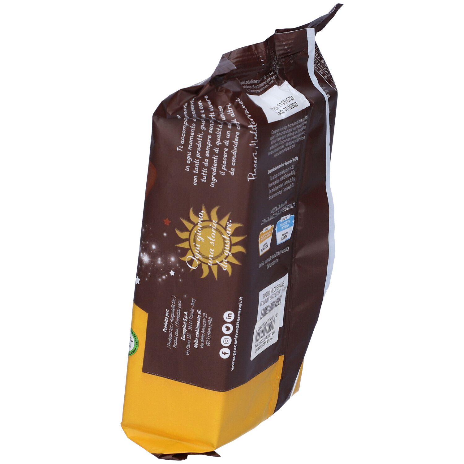 Piaceri Mediterranei Golomix Biscociock Senza Glutine