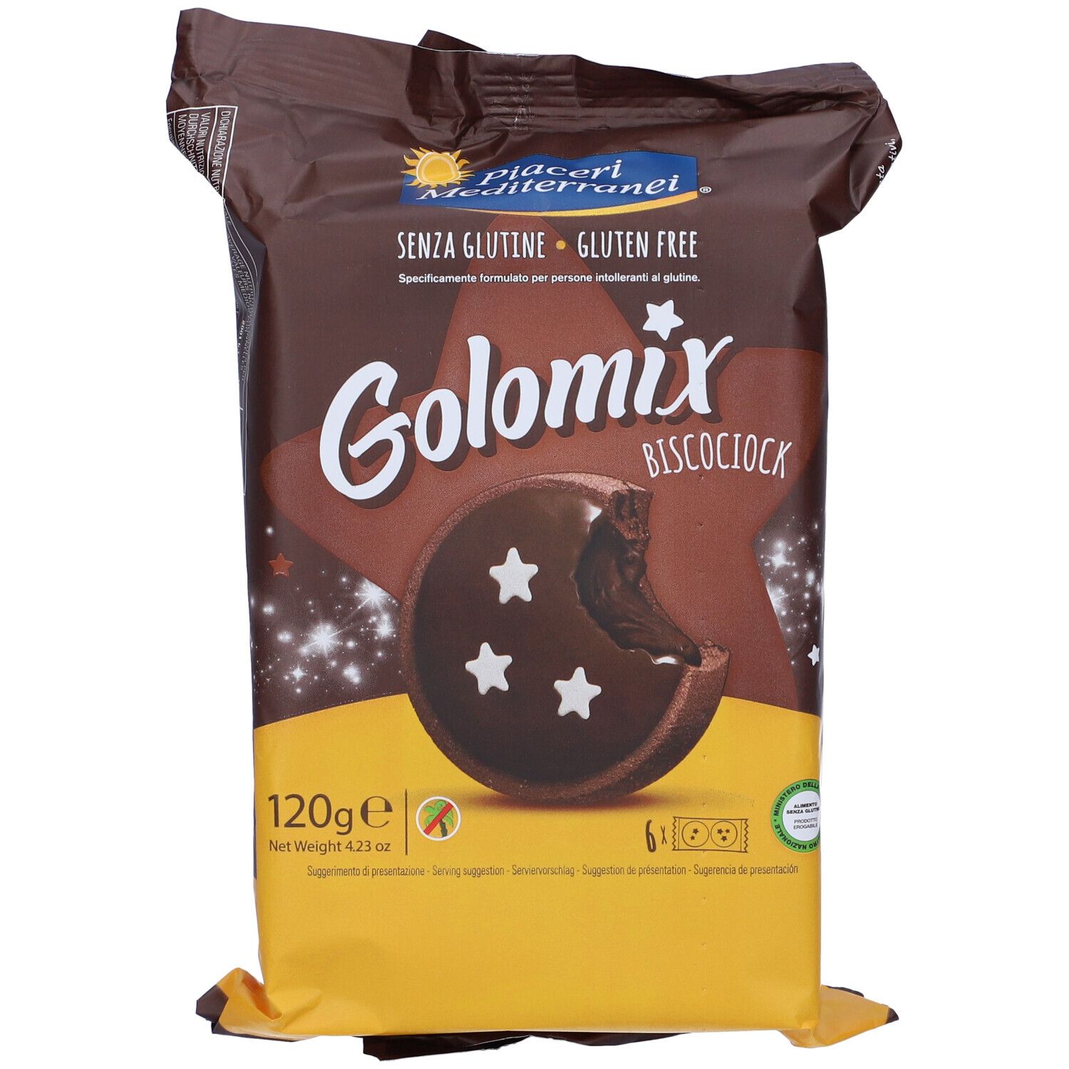 Piaceri Mediterranei Golomix Biscociock Senza Glutine
