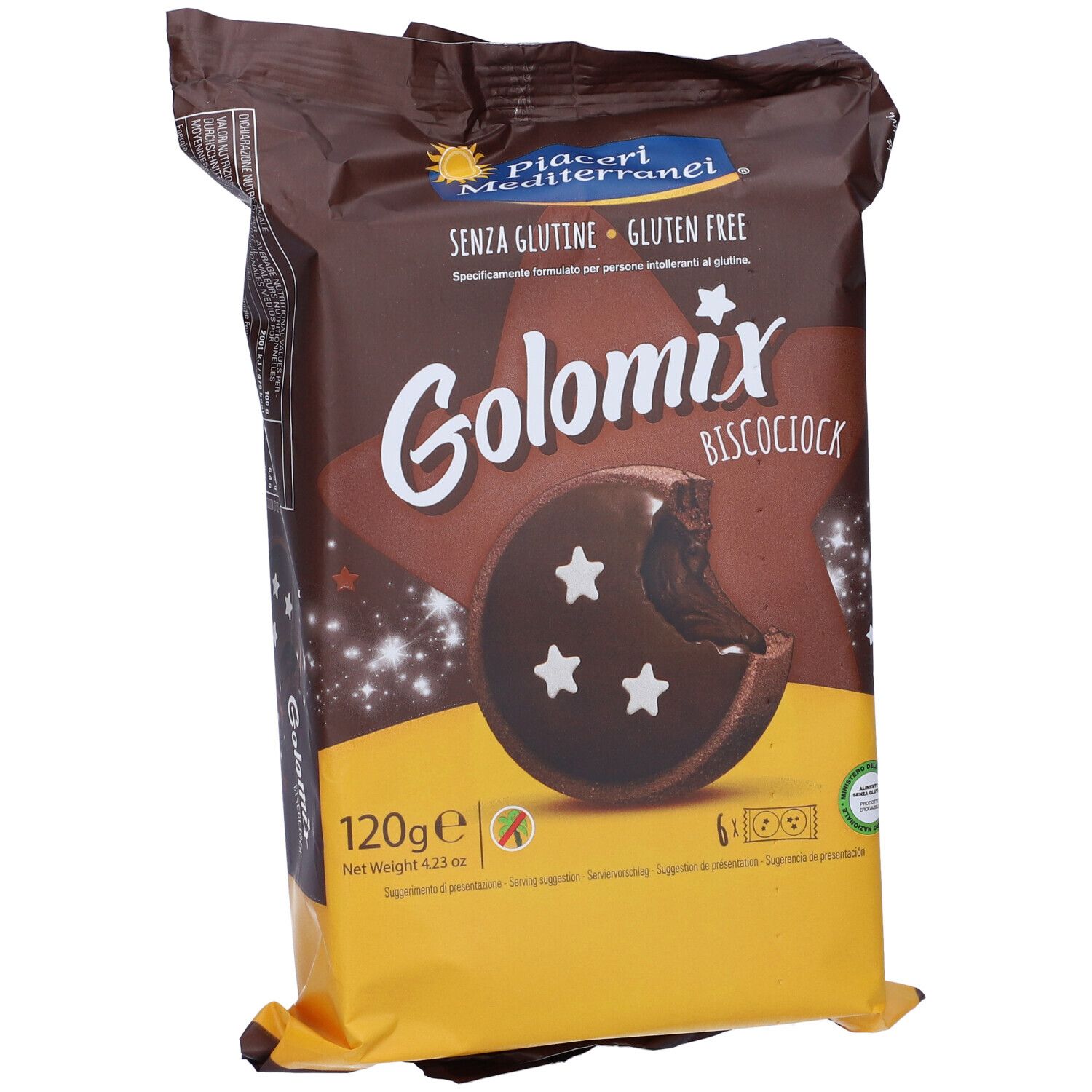 Piaceri Mediterranei Golomix Biscociock Senza Glutine