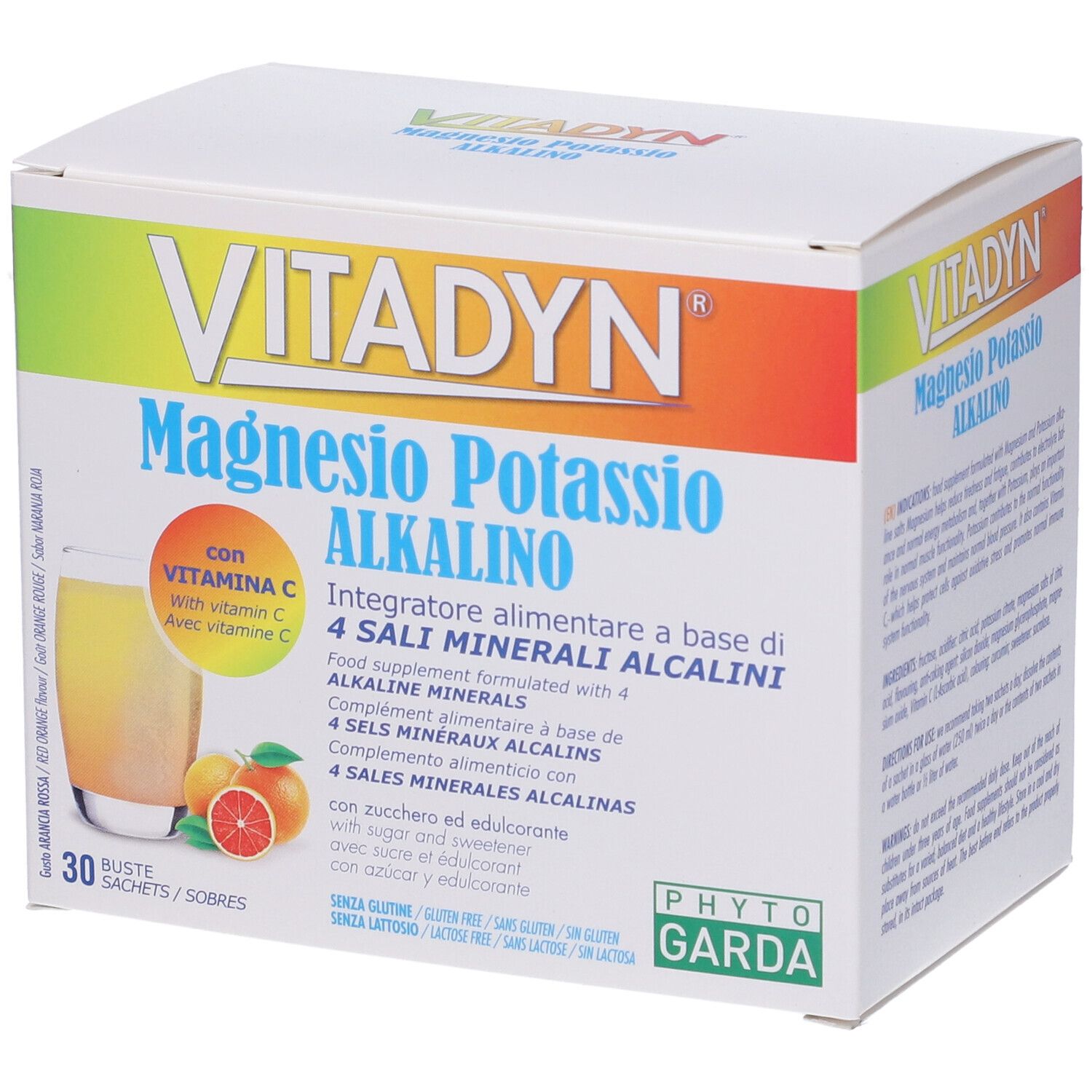 Vitadyn Magnesio Potassio Alkalino 30 Bustine
