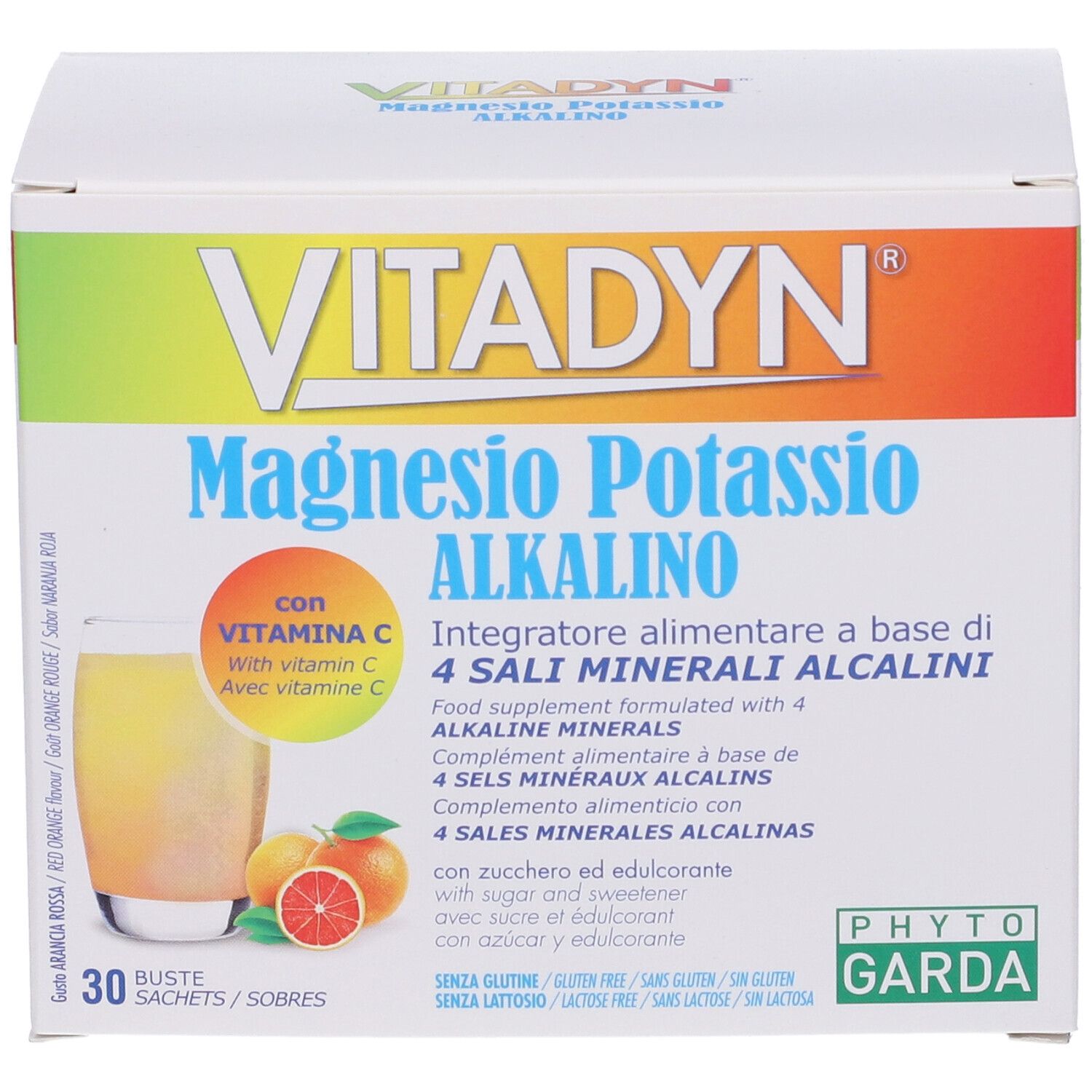 Vitadyn Magnesio Potassio Alkalino 30 Bustine