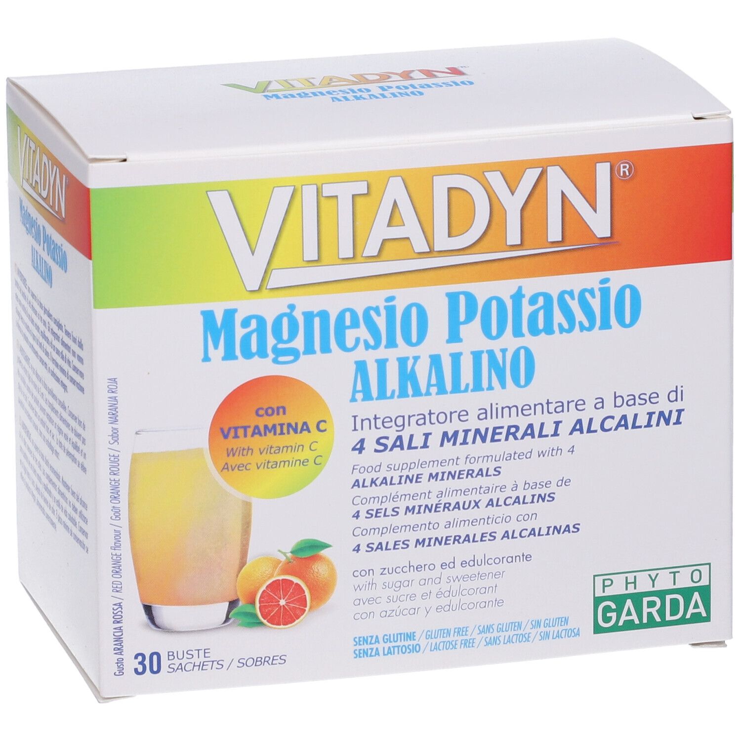 Vitadyn Magnesio Potassio Alkalino 30 Bustine