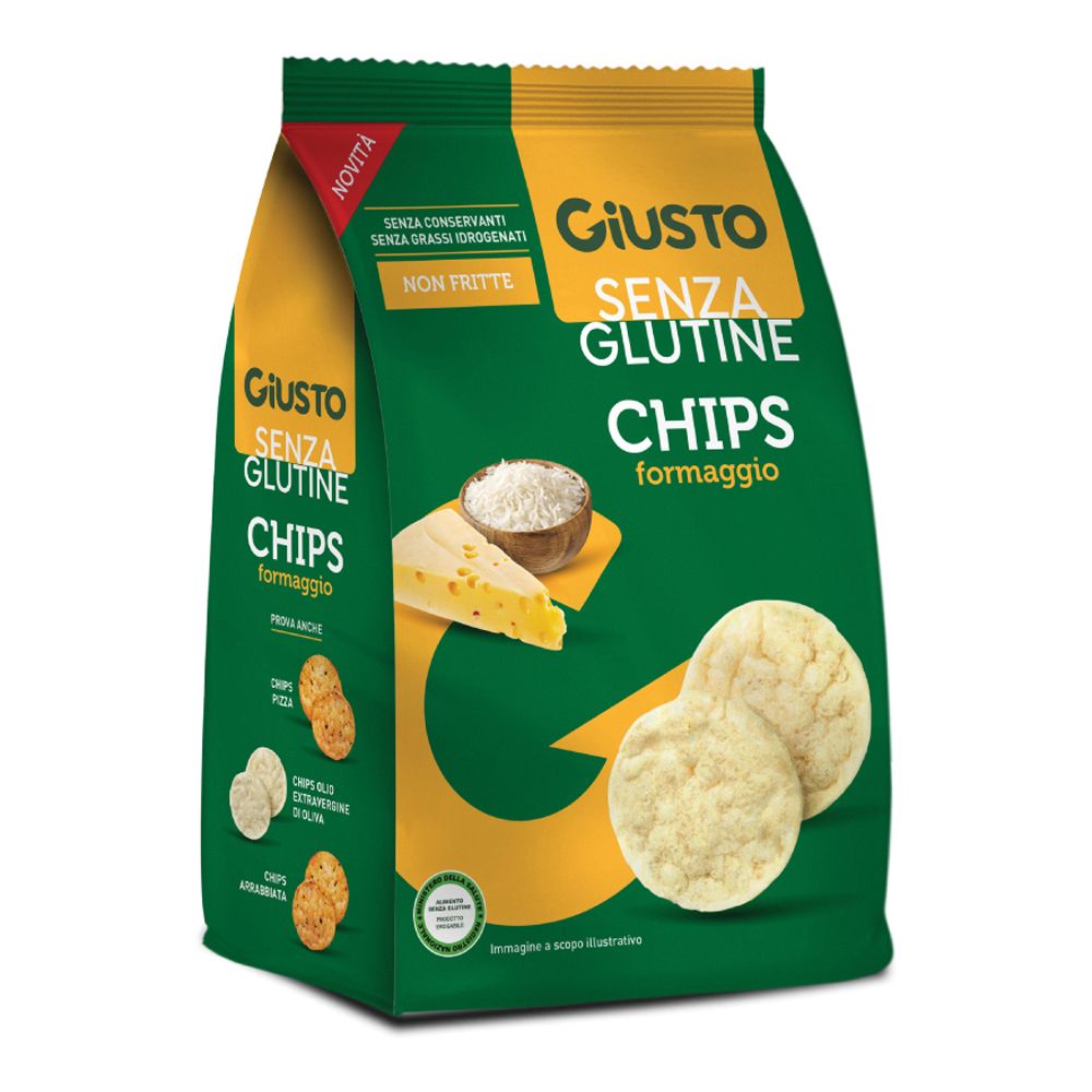 Giusto Senza Glutine Chips Formaggio 40 G