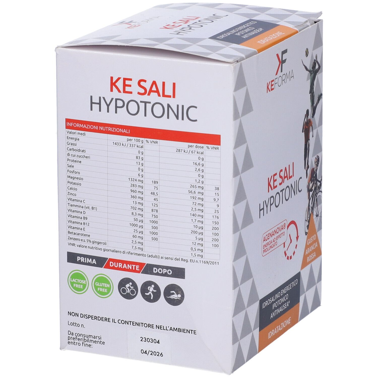 Ke Sali Hypotonic 10 Bustine Da 20 G