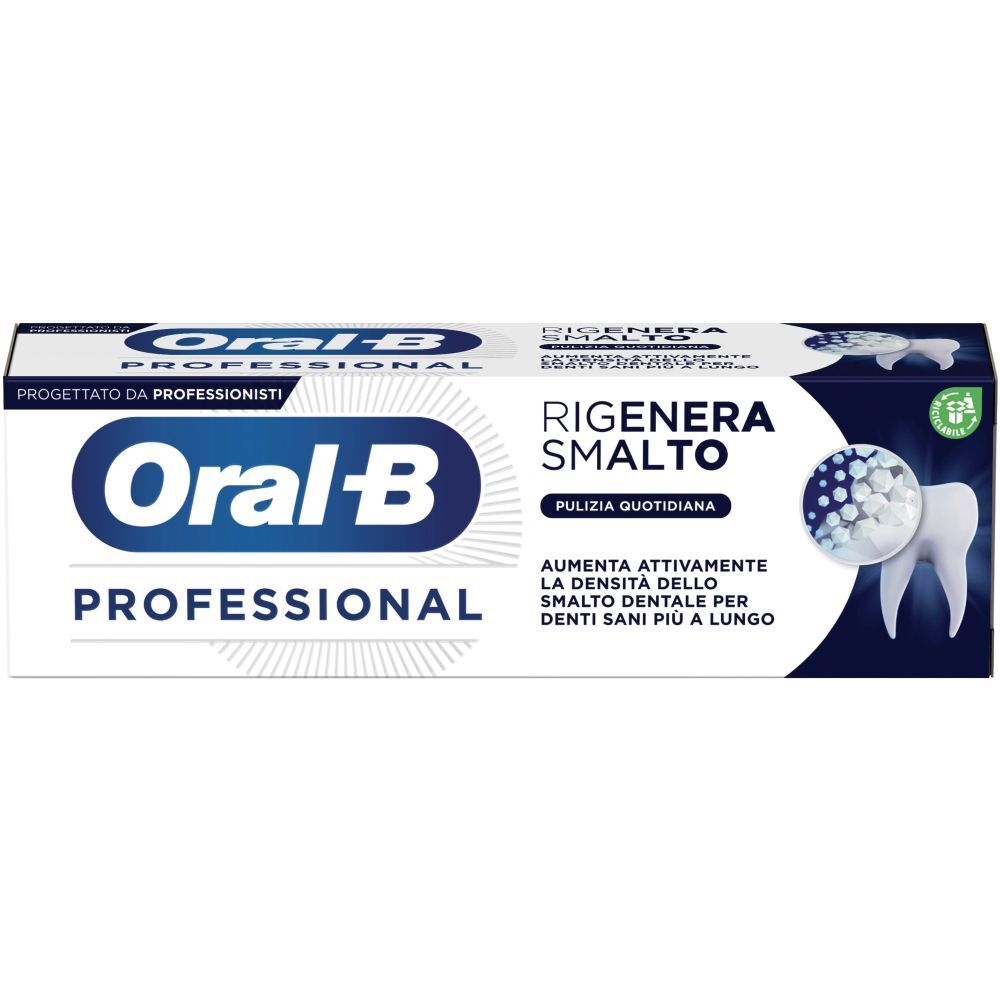 Oral-B Dentifricio Professional Rigenera Smalto Pulizia Quotidiana