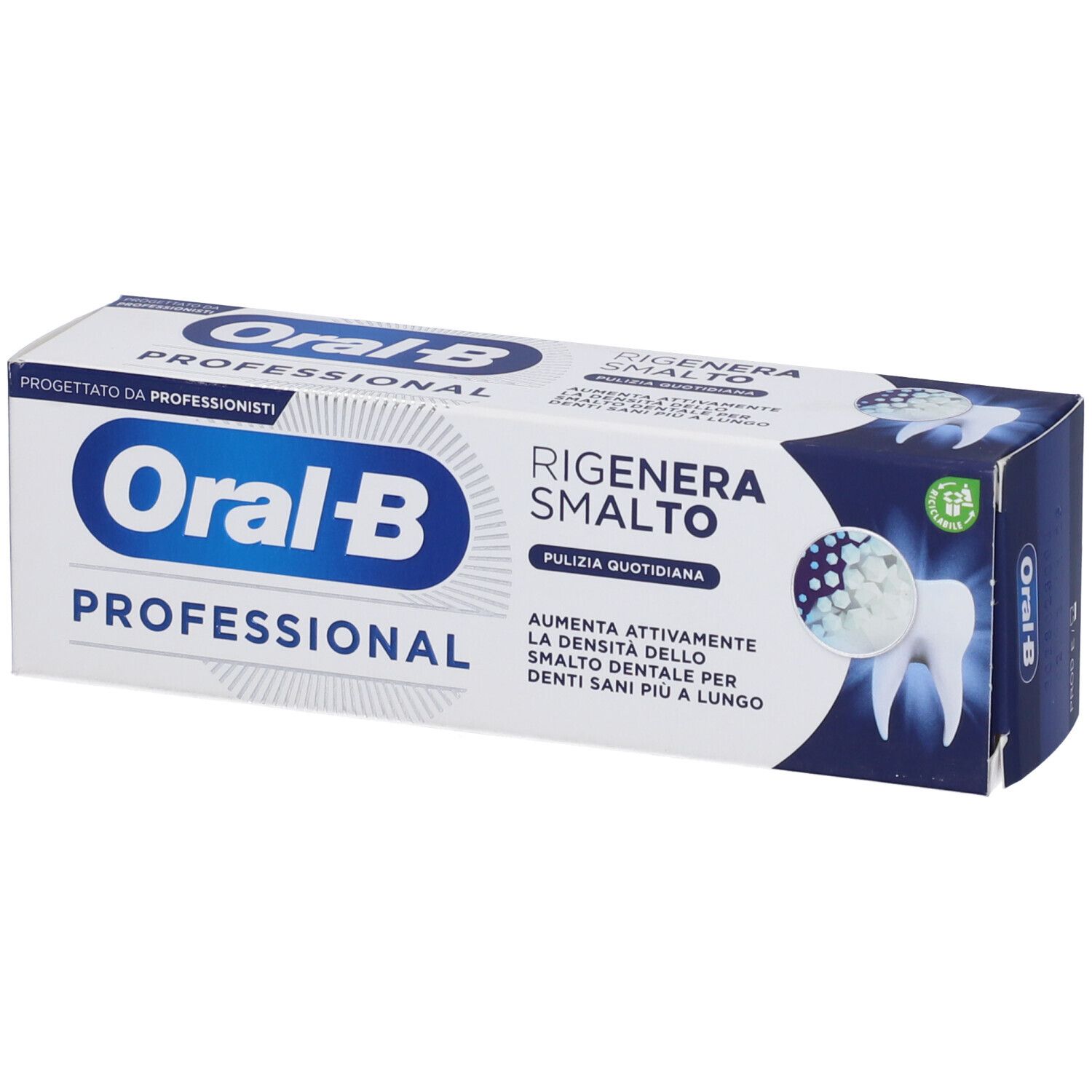 Oral-B Dentifricio Professional Rigenera Smalto Pulizia Quotidiana 75 ml