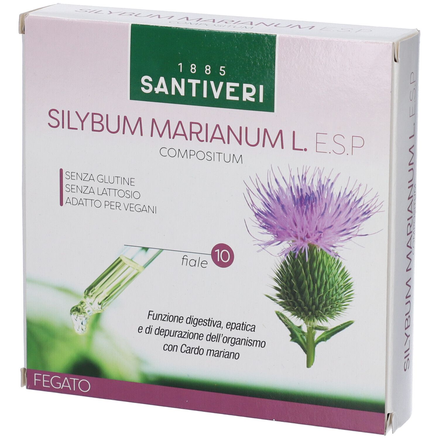 Silybum Marianum L Esp 10 Fiale Da 10 Ml
