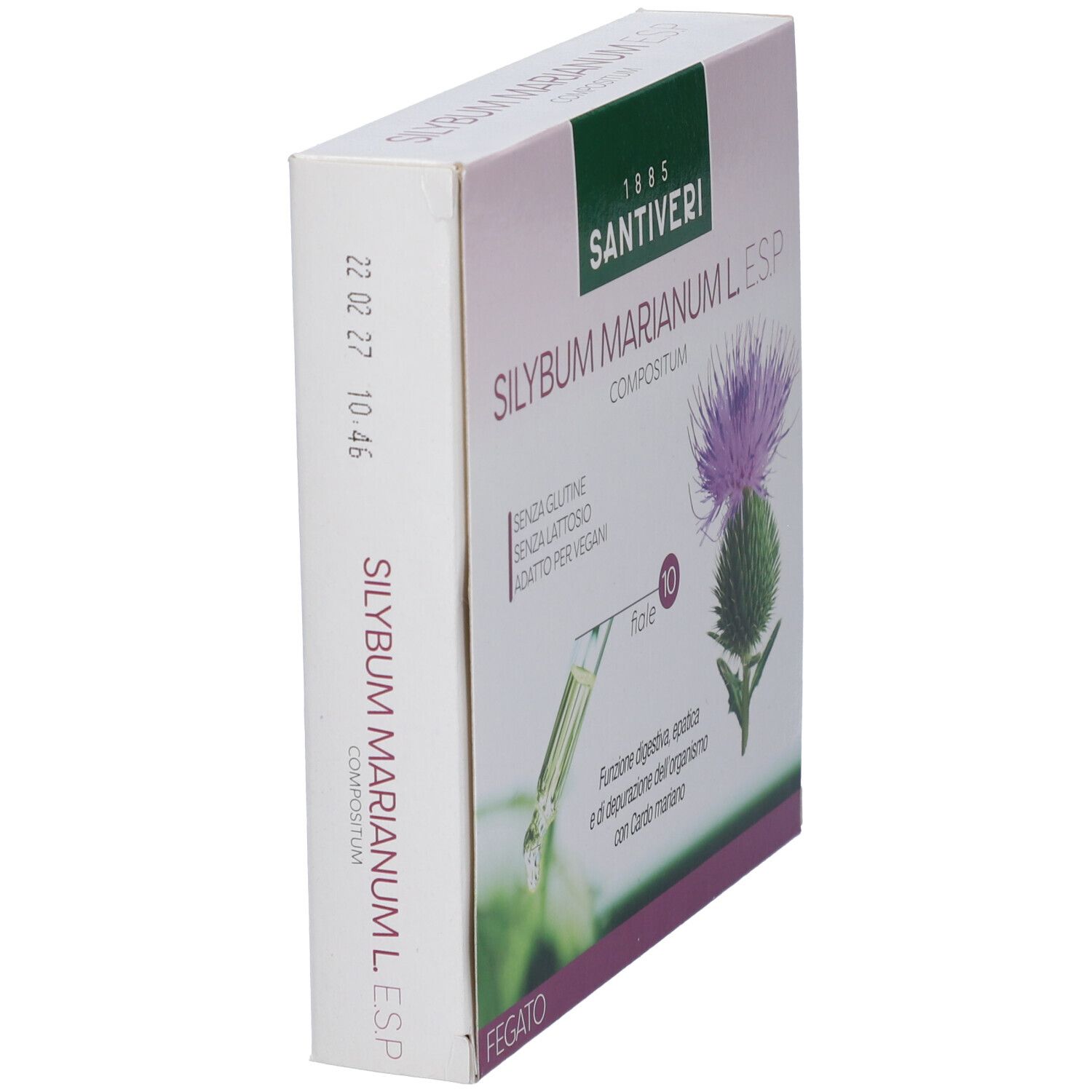 Silybum Marianum L Esp 10 Fiale Da 10 Ml