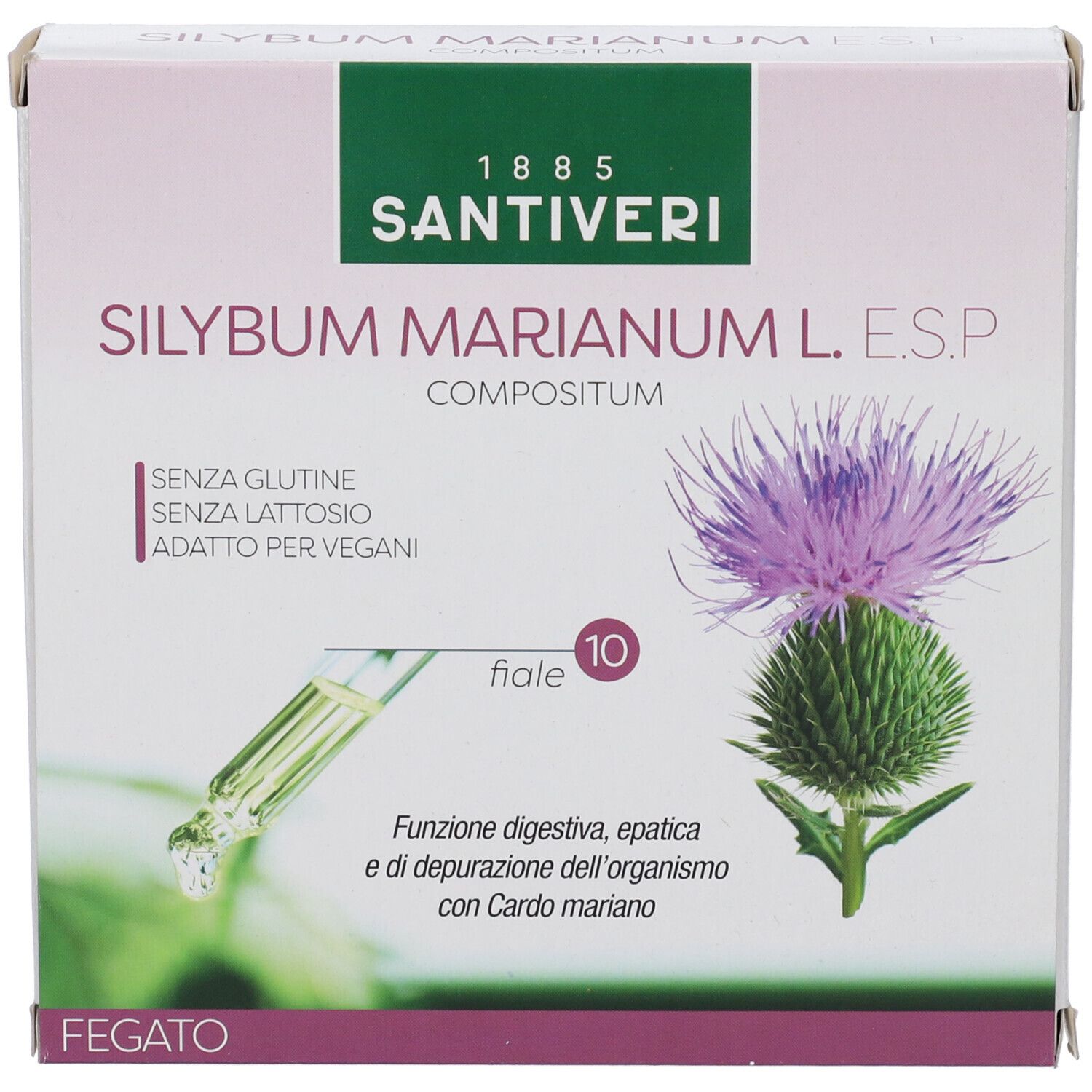 Silybum Marianum L Esp 10 Fiale Da 10 Ml
