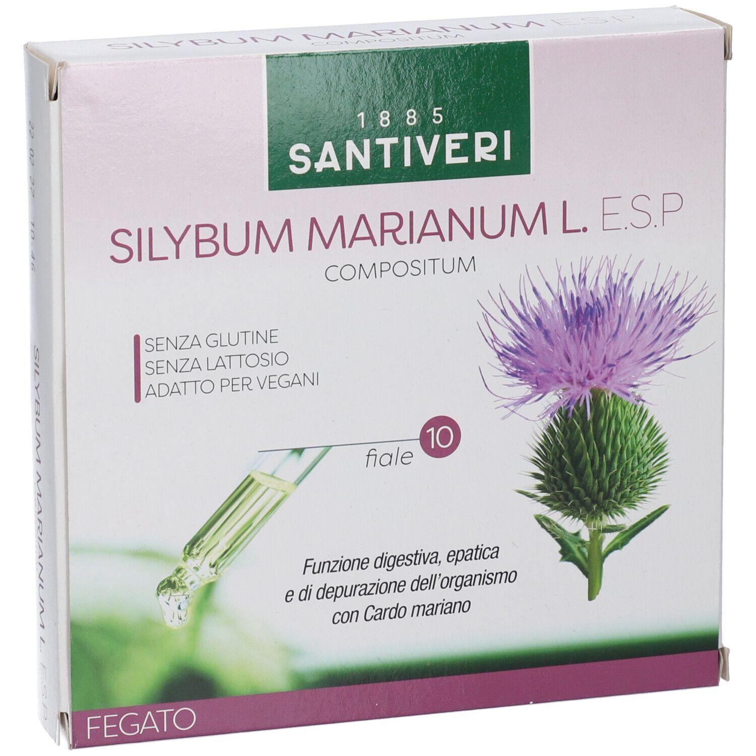 Silybum Marianum L Esp 10 Fiale Da 10 Ml